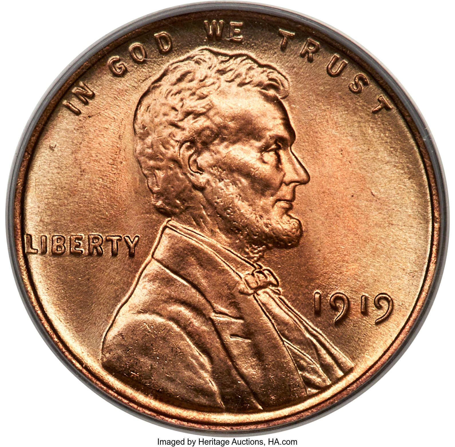 1919 1C MS68 Red PCGS....