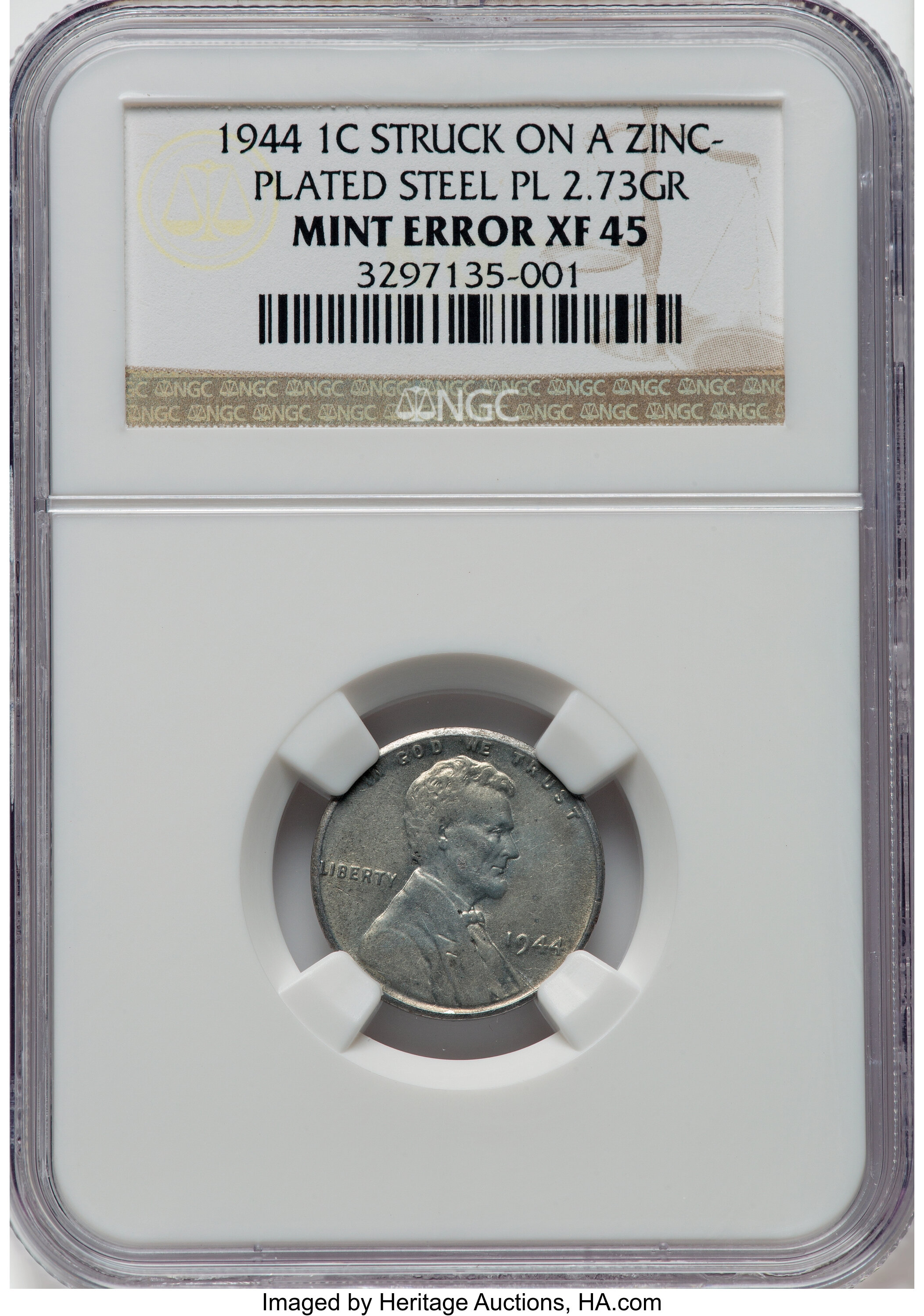 1944 1c Steel XF45 thumbnail 3