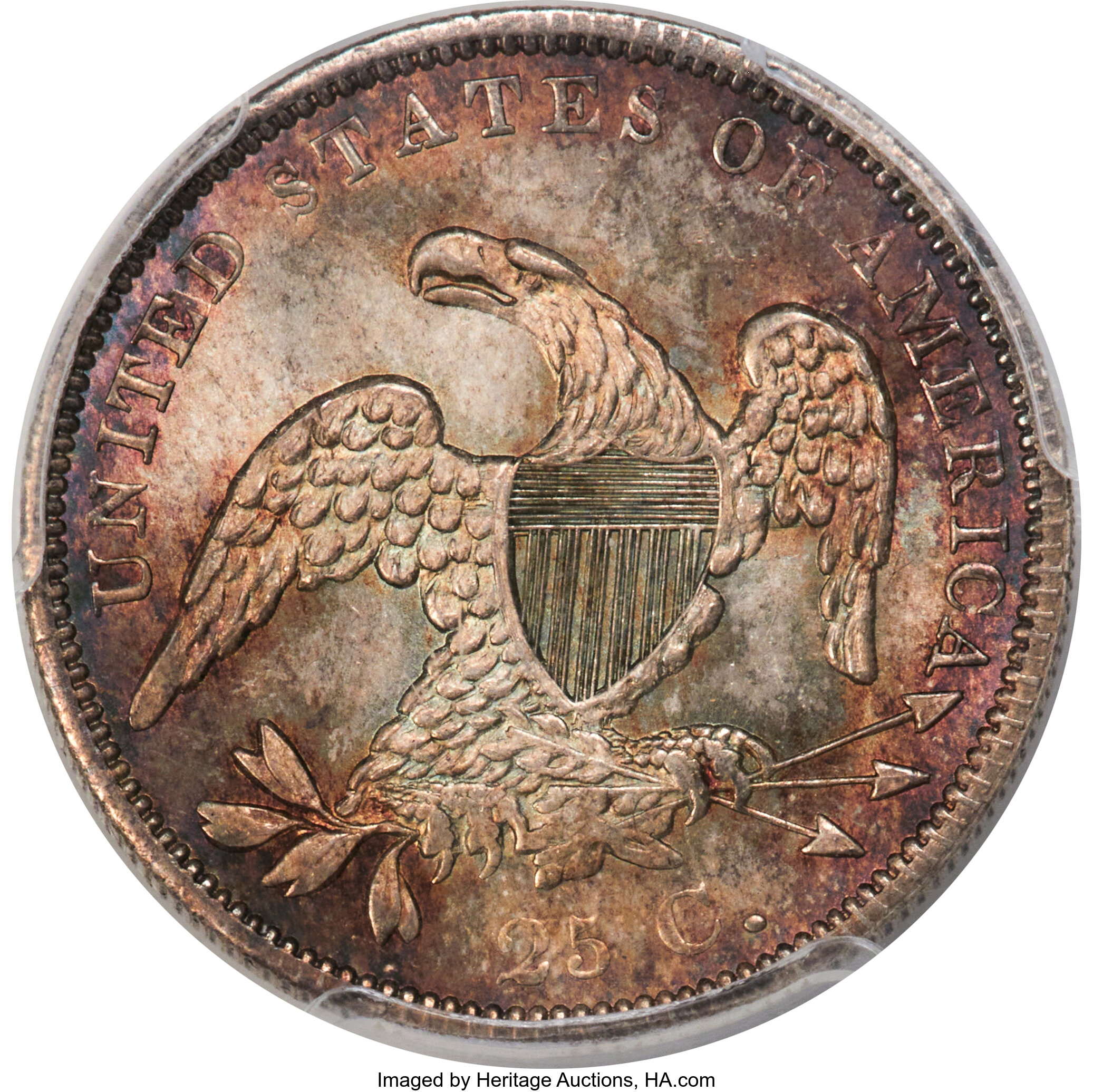 1837 25c B-2 MS61 thumbnail 19