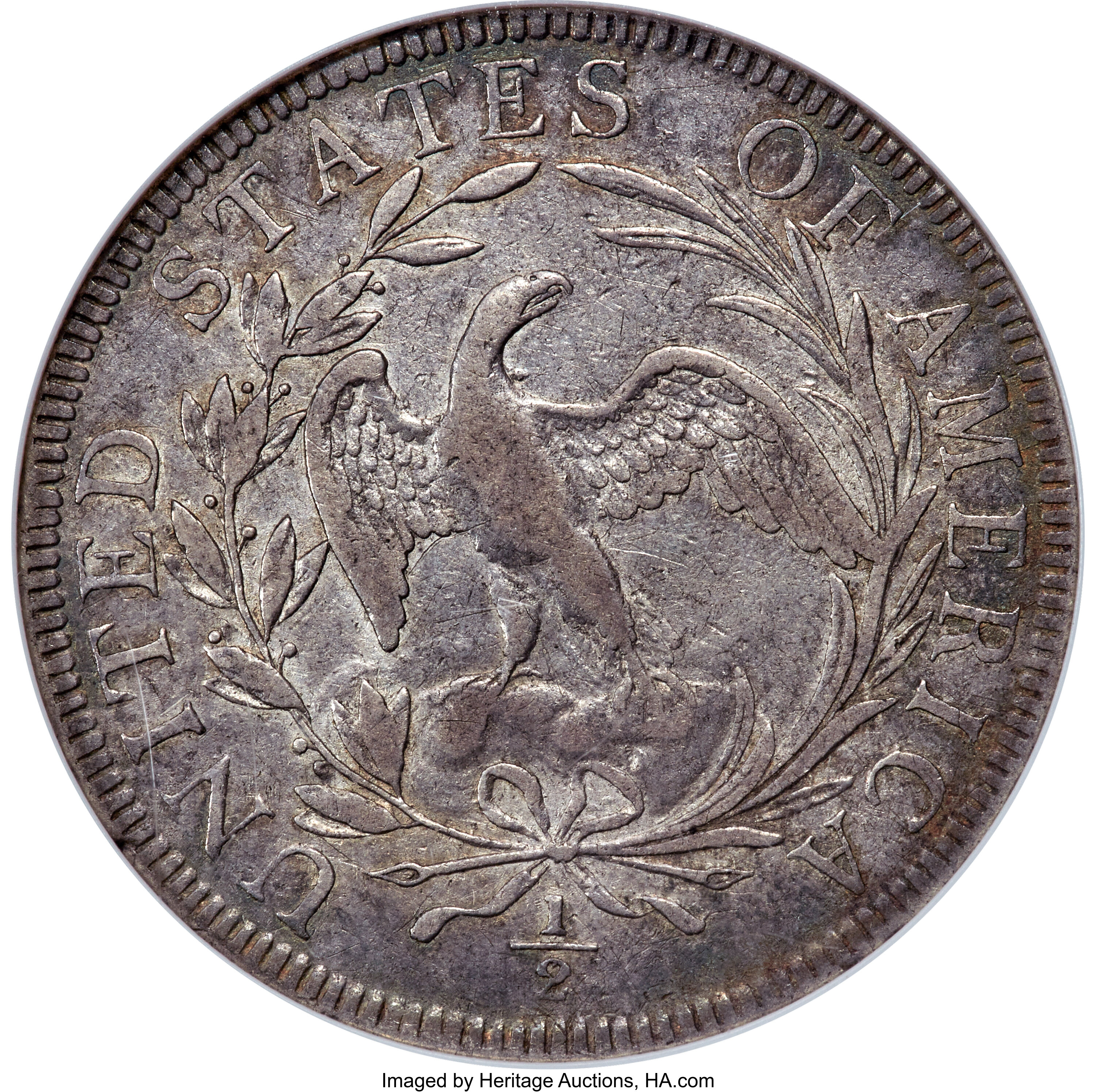 1796 50c 15 Stars MS60 CAC thumbnail 23