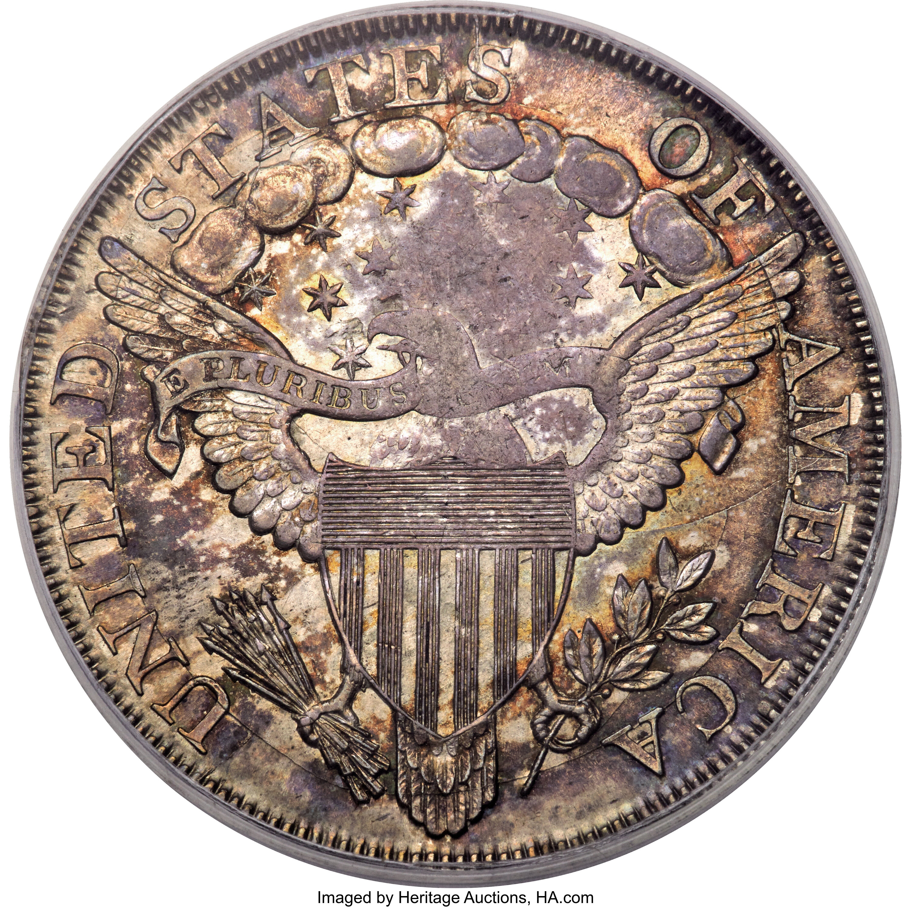 1799 $1  7x6 Stars, B-7, BB-156 MS61 thumbnail 2