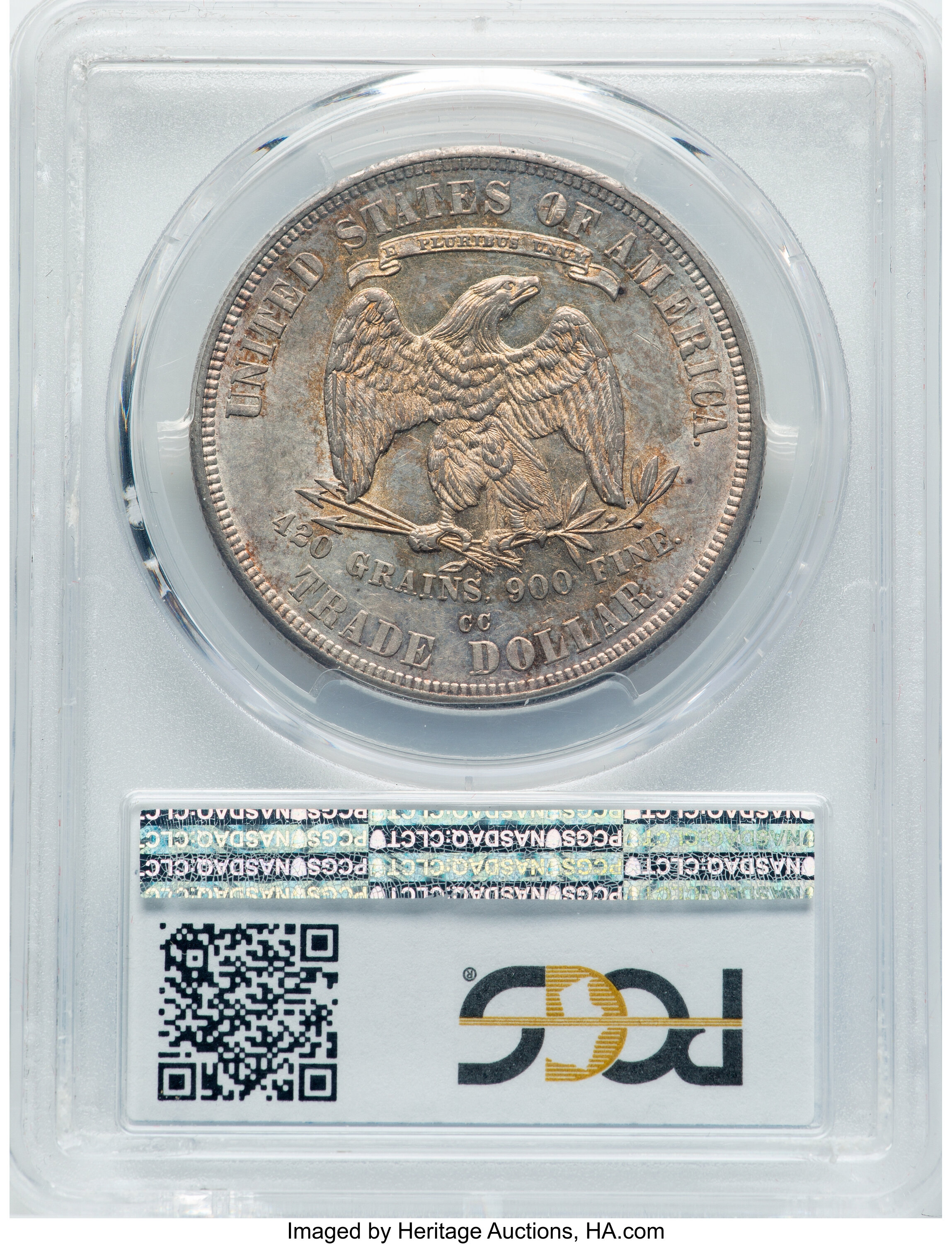 1878-CC Trade$ AU55 CAC thumbnail 8