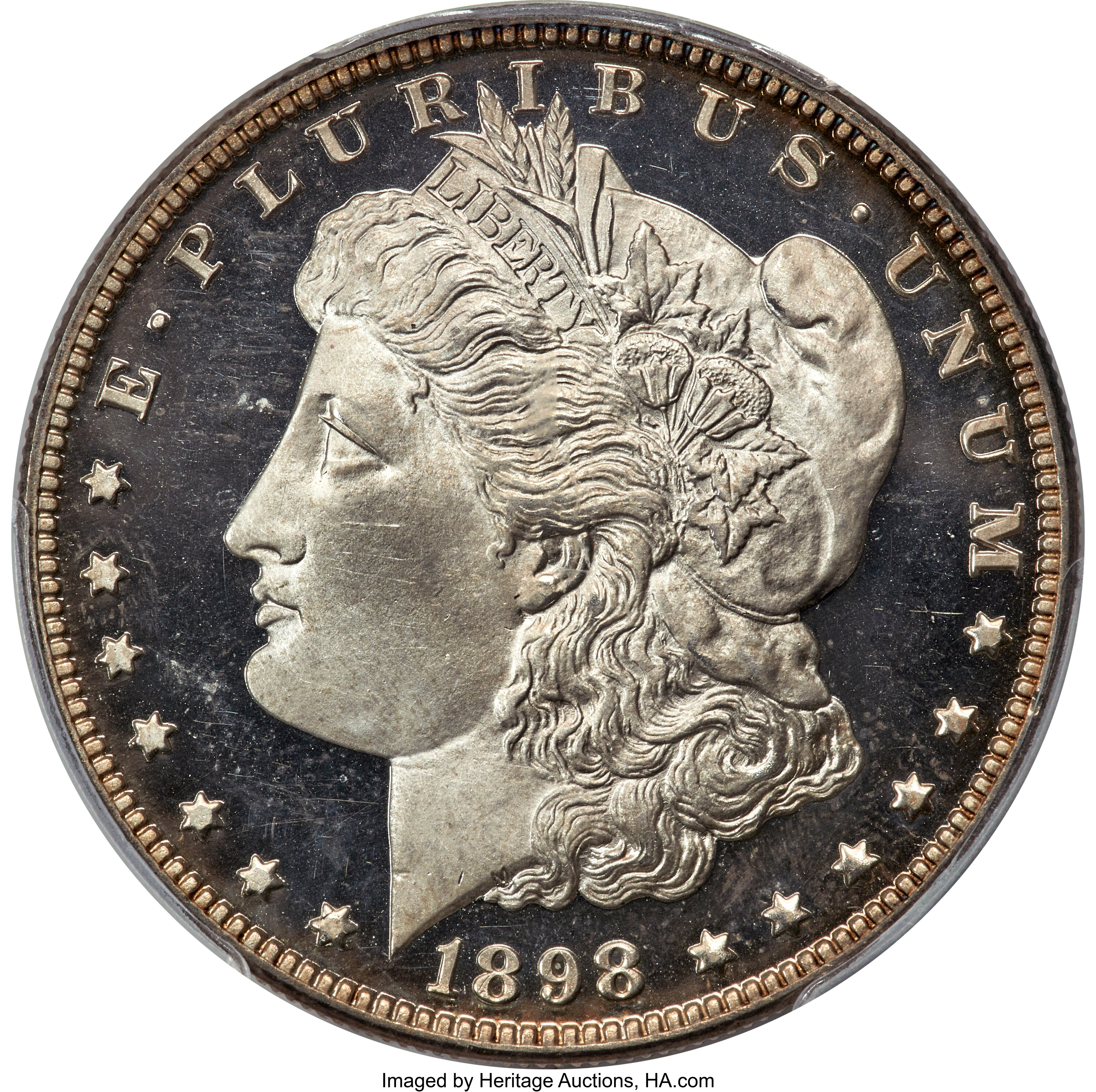 1898 $1 PR66+ Deep Cameo PCGS. CAC....
