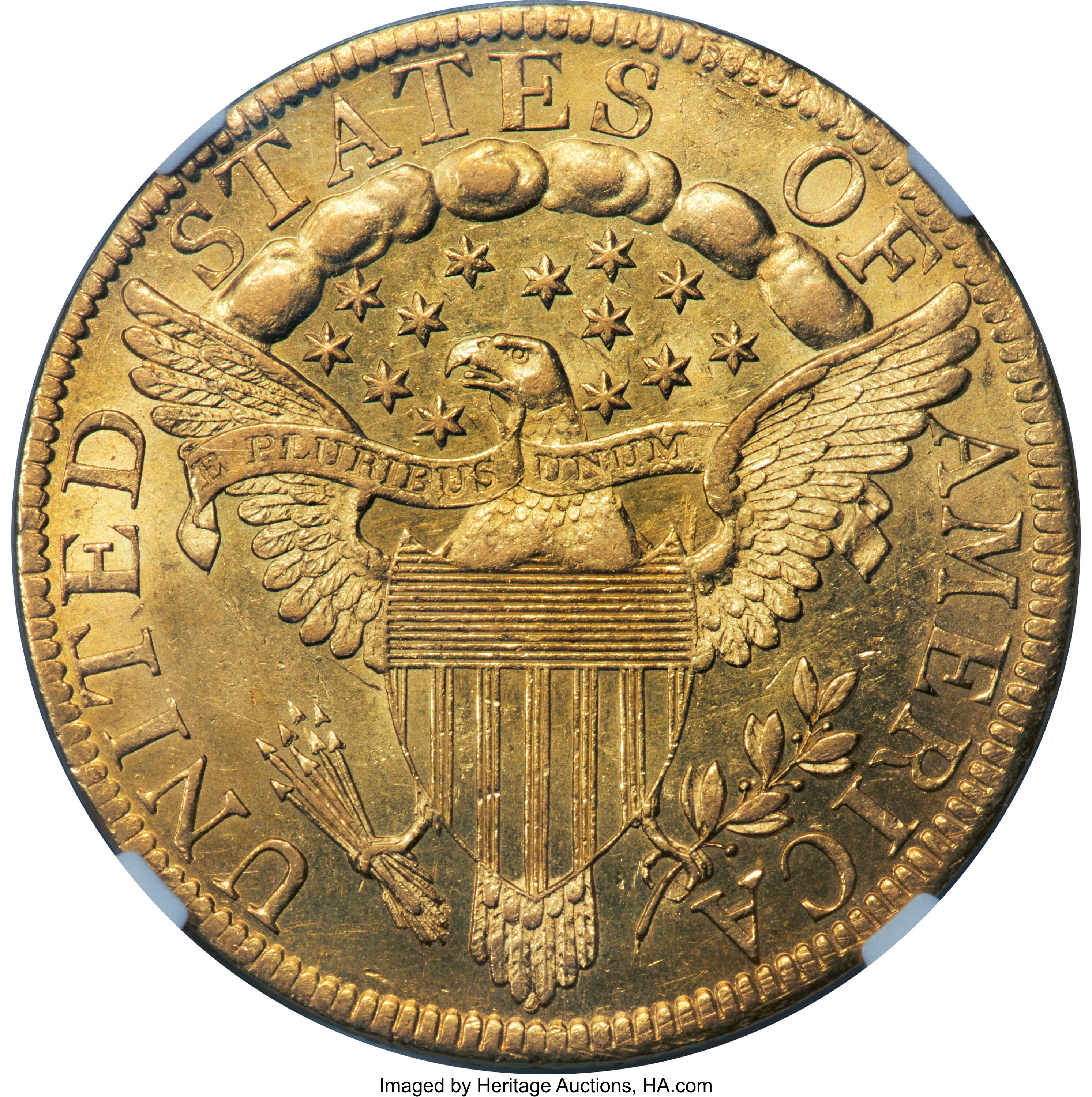 1797 $10  Large Eagle, BD-4 MS64 thumbnail 15