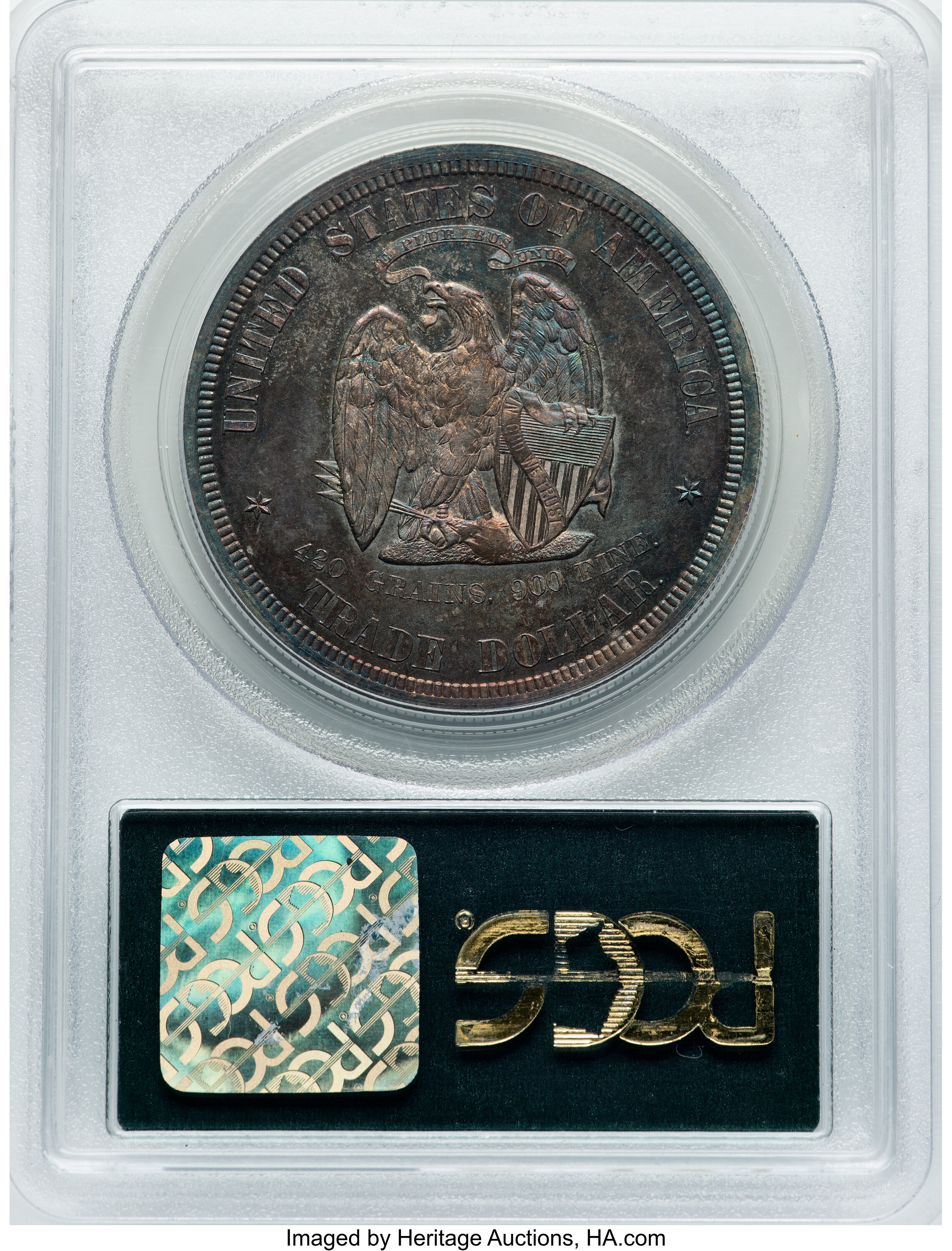 1873 PT$1 Silver, J-1300 PR thumbnail 3