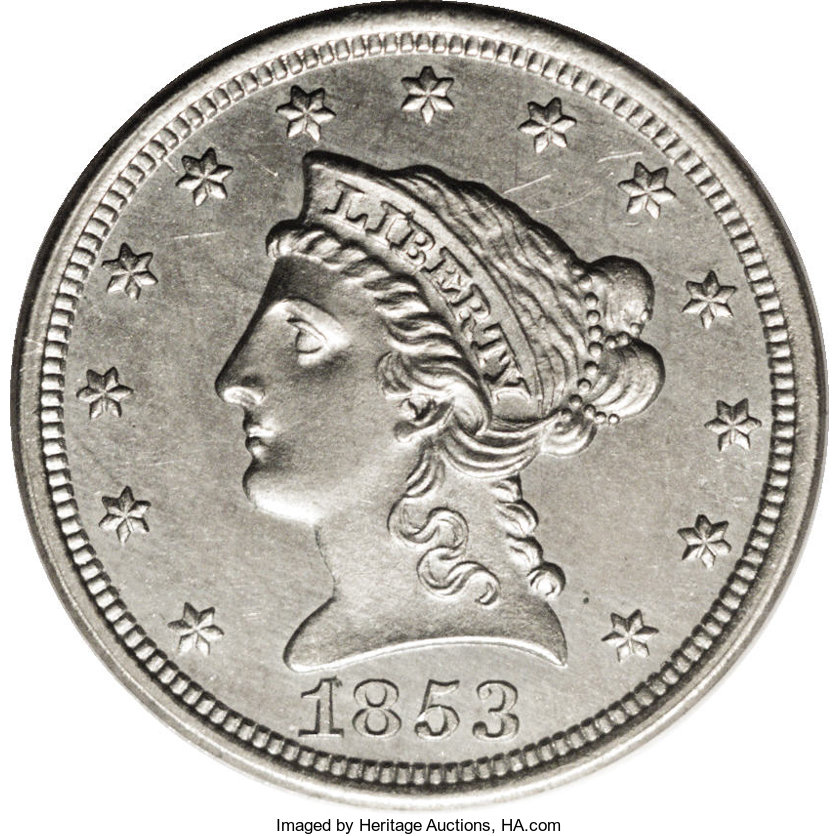 1853 P1C Copper-Nickel, J-151 PR61 CAC thumbnail 21