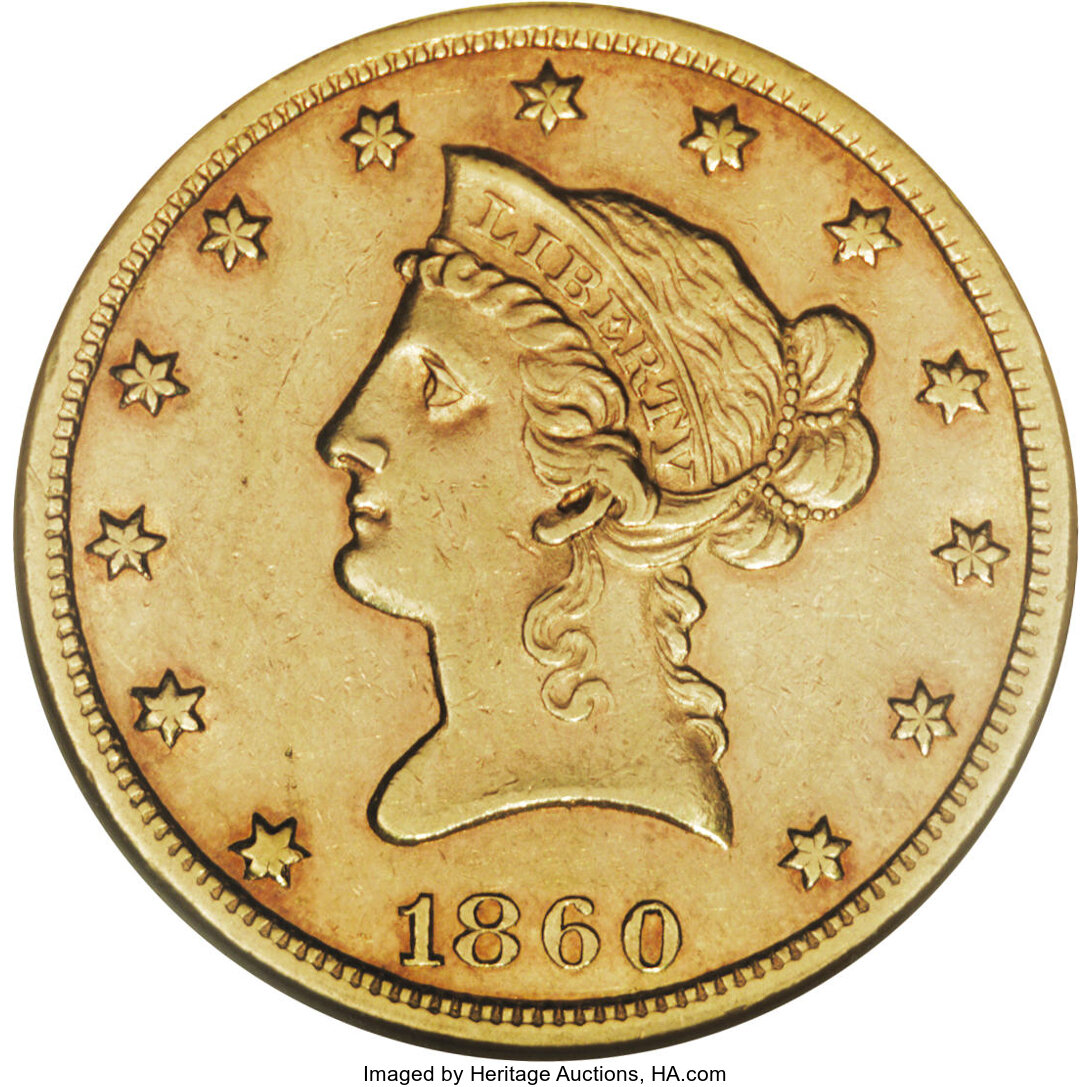 1860-S $10  MS thumbnail 19