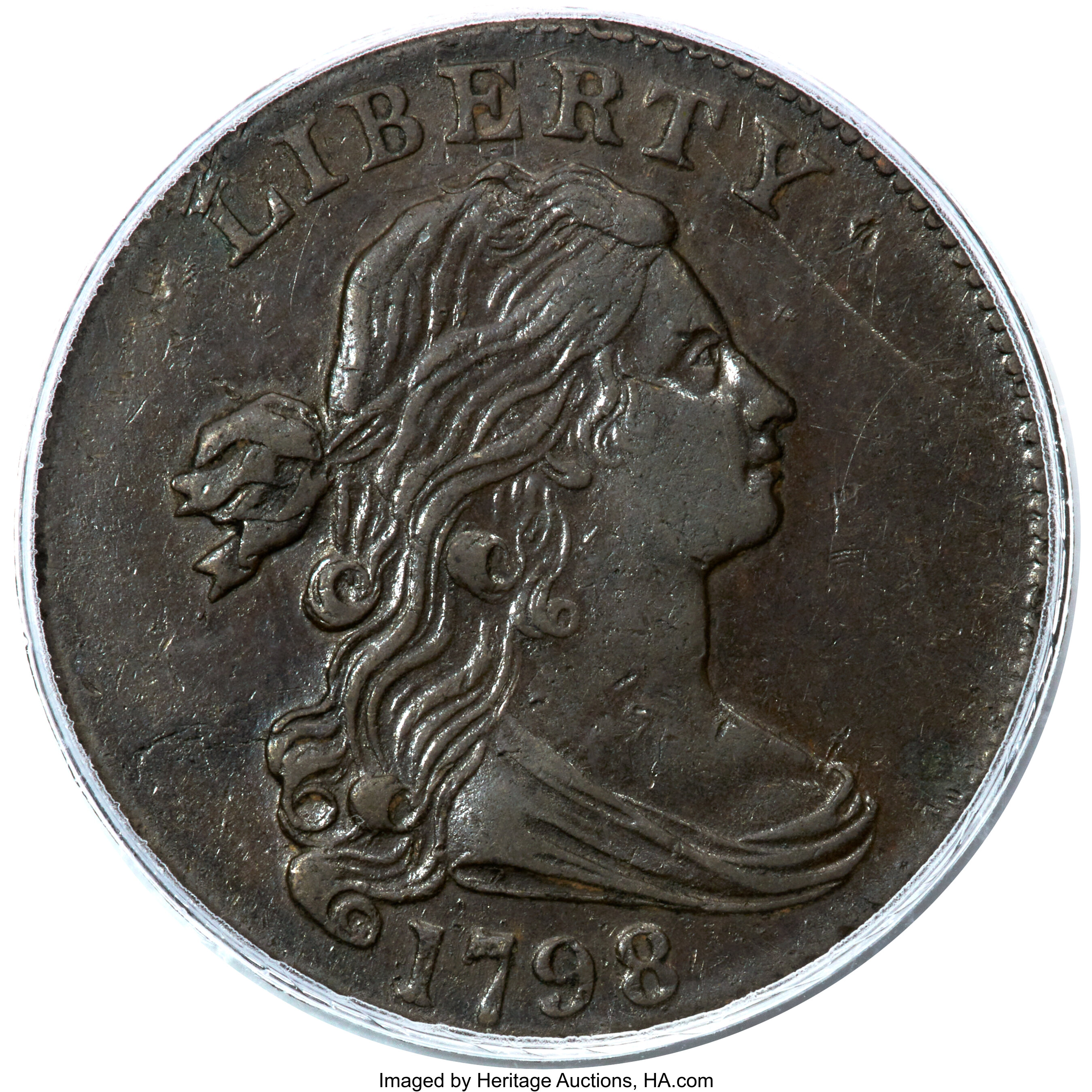 1798 1c 2nd Hair Style, S-187  MS BN thumbnail 20