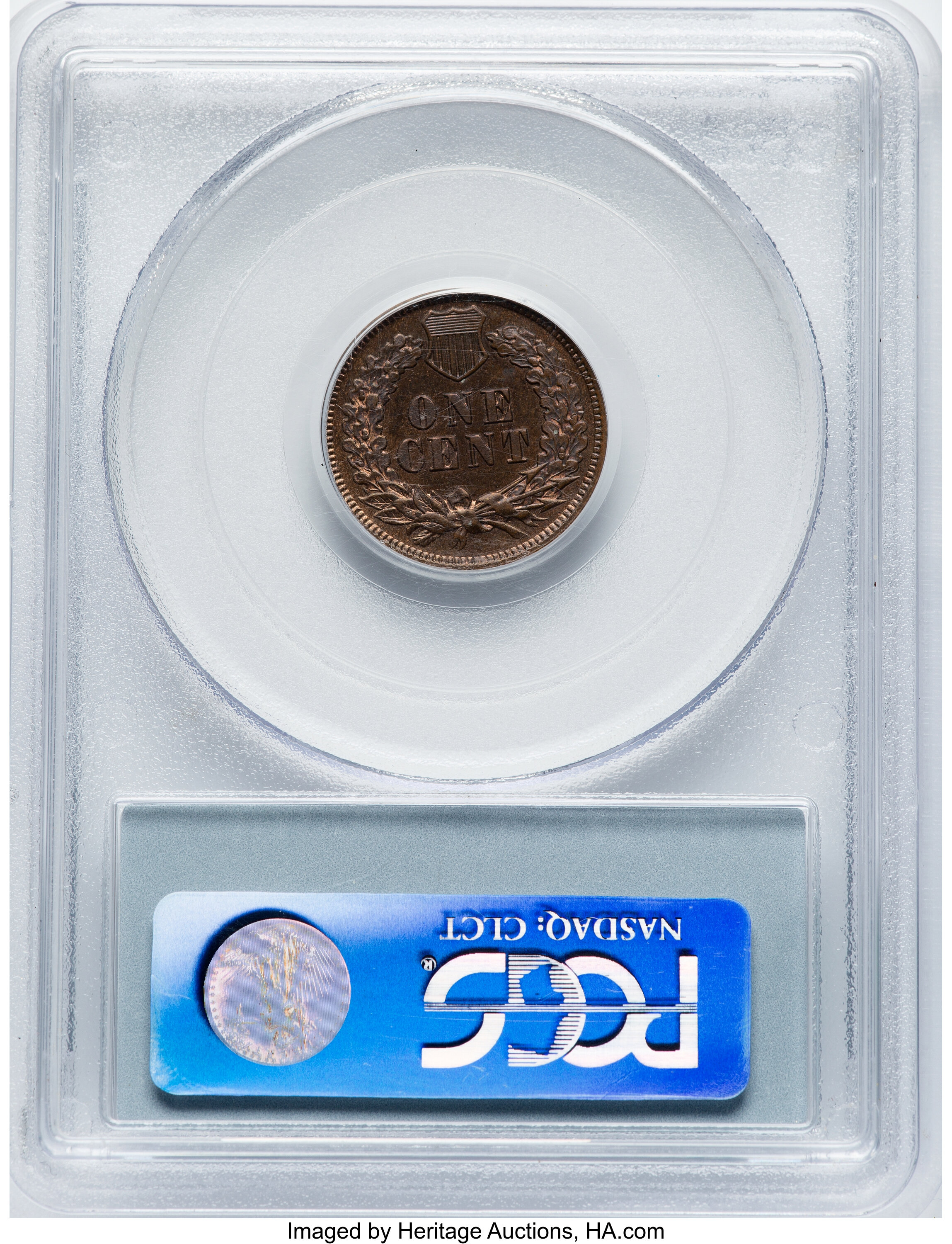 1877 1c PR BN PR65 BN CAC thumbnail 2