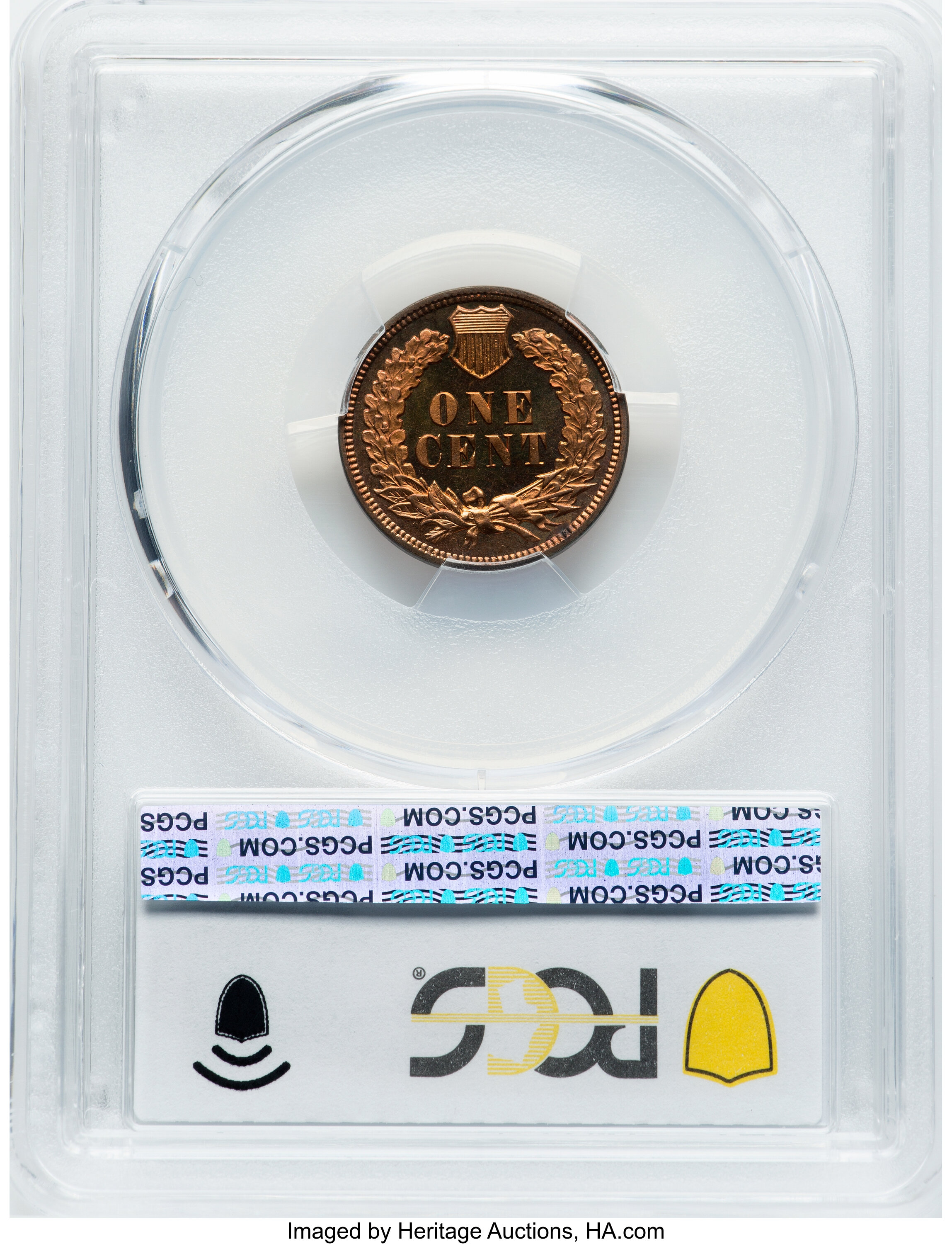 1897 1c PR RD CAM PR63 RD CAM CAC thumbnail 18