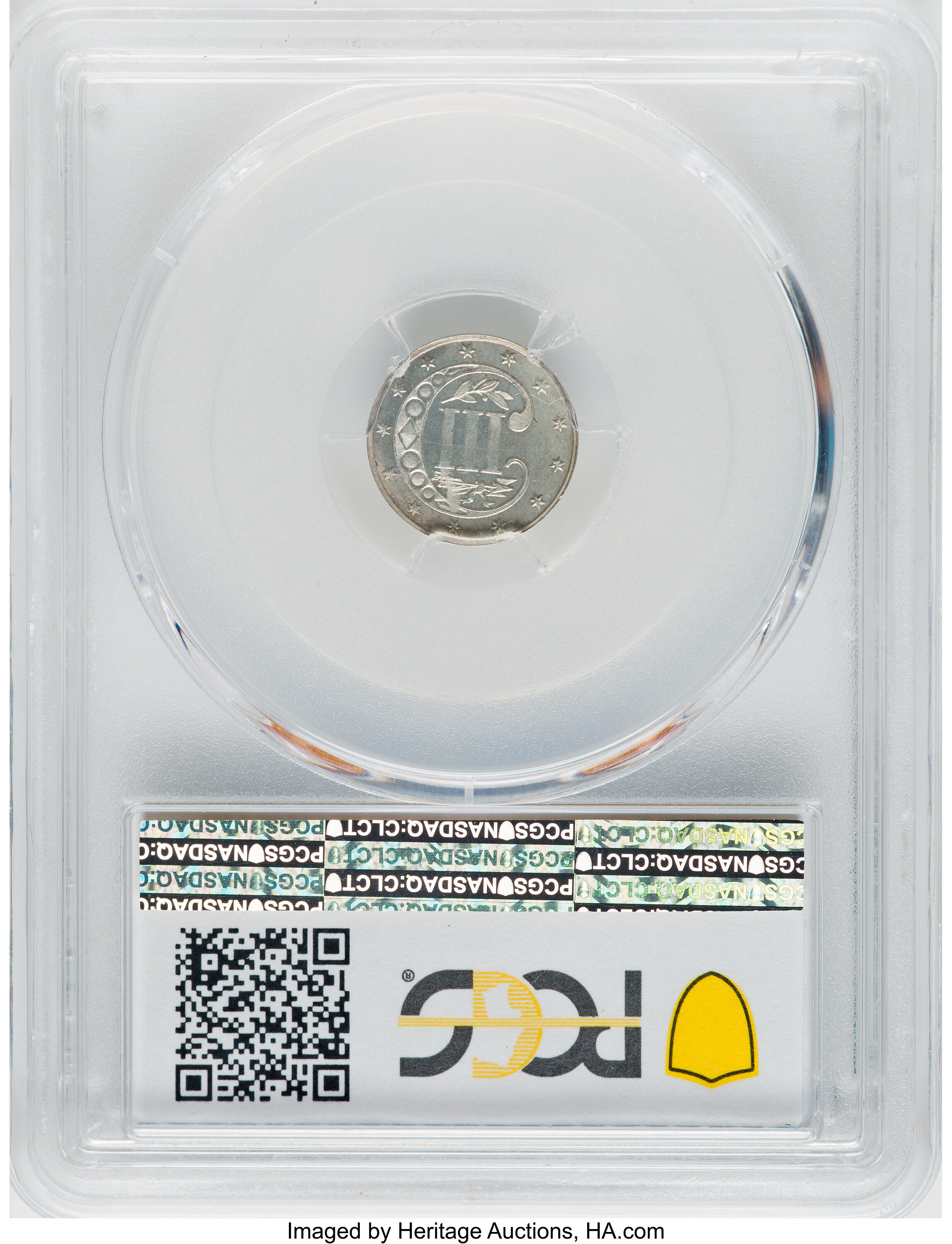 1869 3cS Wide Date AU55 thumbnail 18
