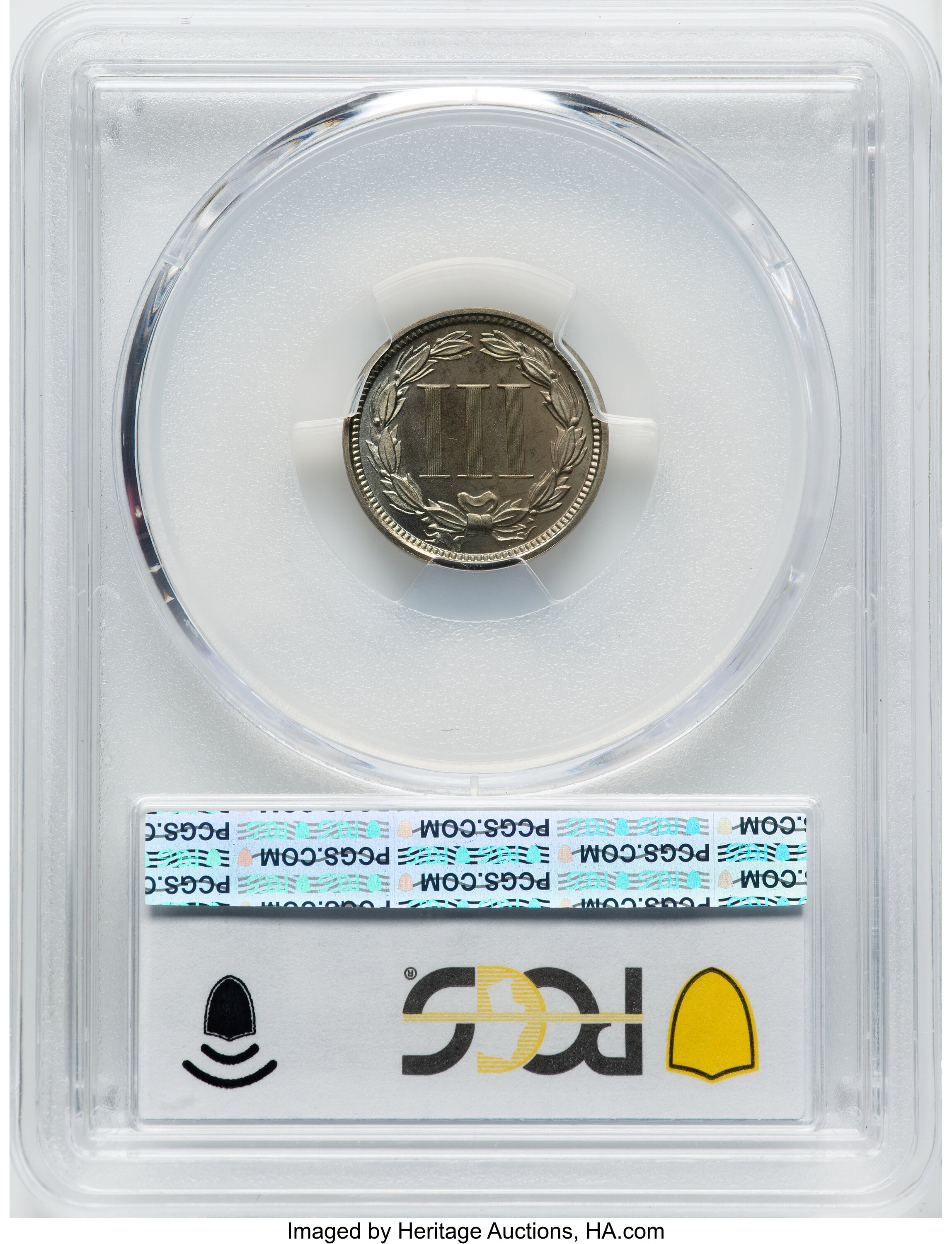1871 3cN PR67 thumbnail 3