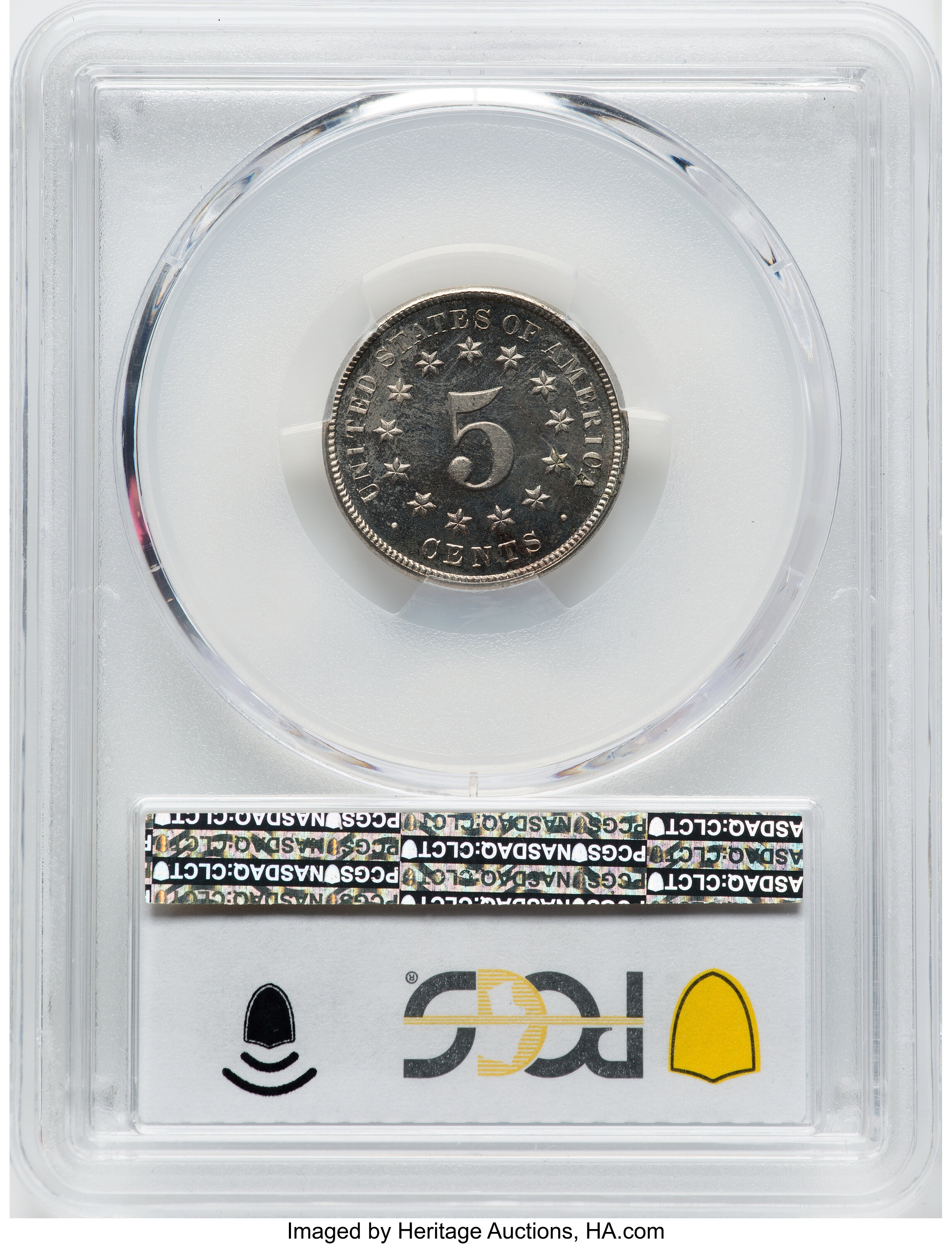 1877 5c PR CAM PR64 CAM CAC thumbnail 10