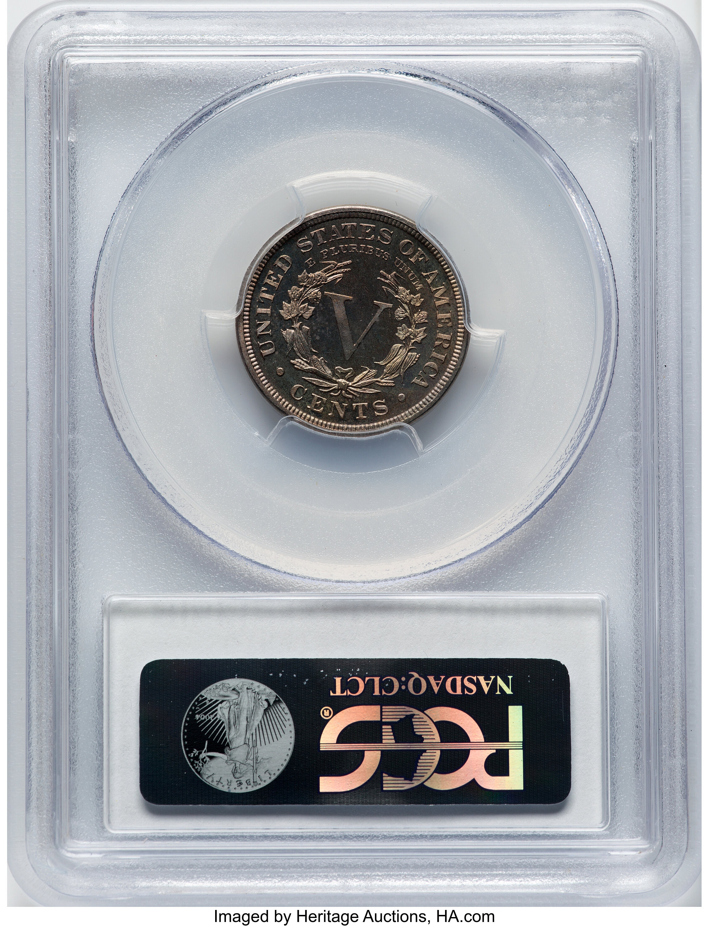 1884 5c PR DCAM PR63 DCAM thumbnail 4