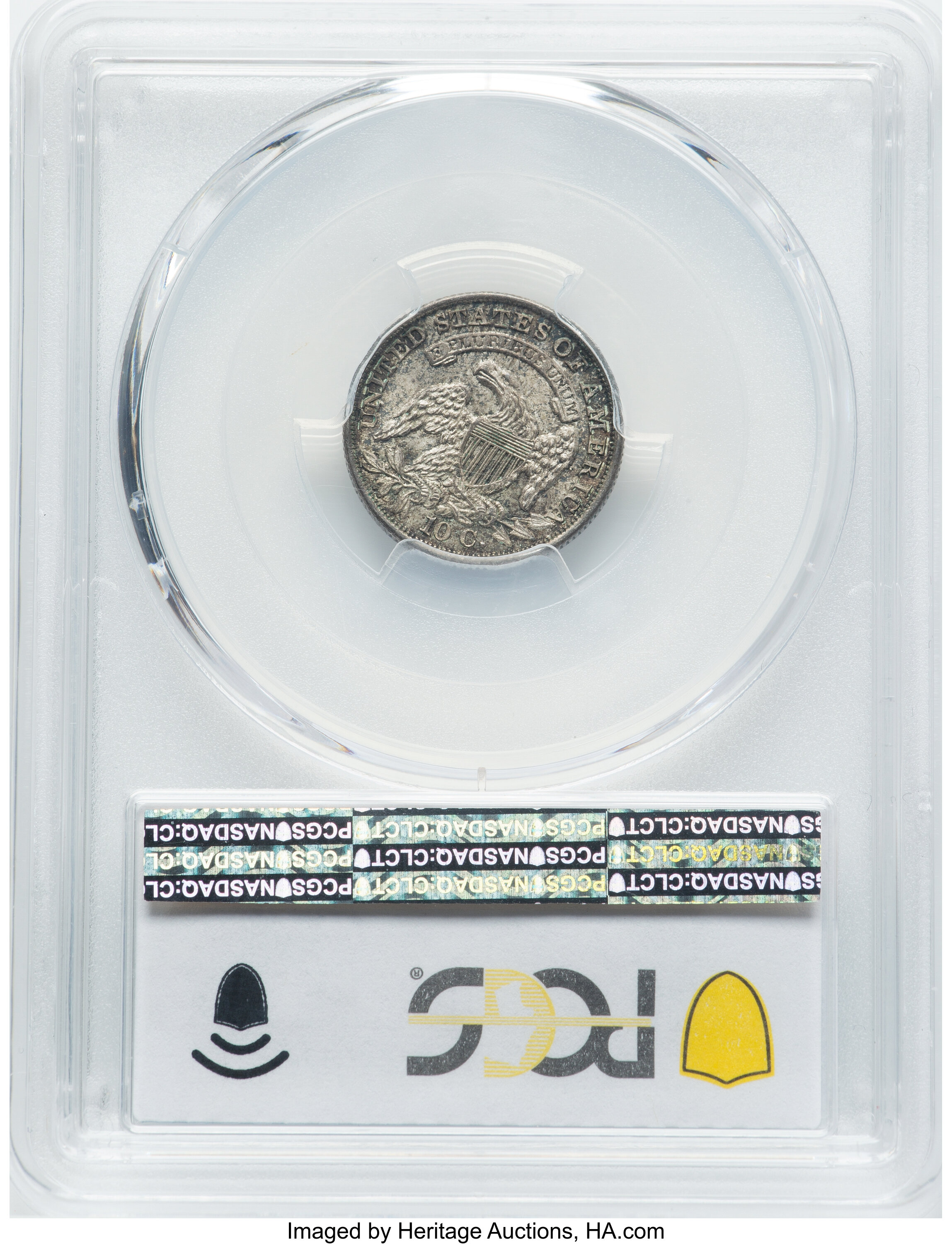 1834 10c Large 4, JR-1 MS60 thumbnail 24