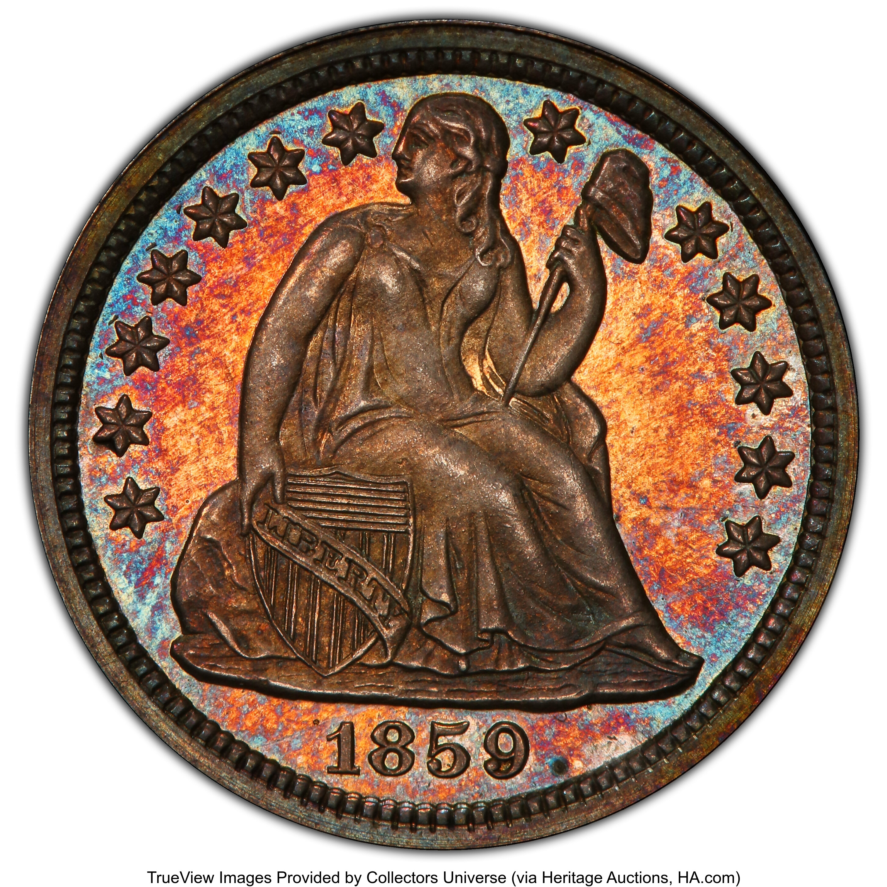 1859 10c PR66 thumbnail 12