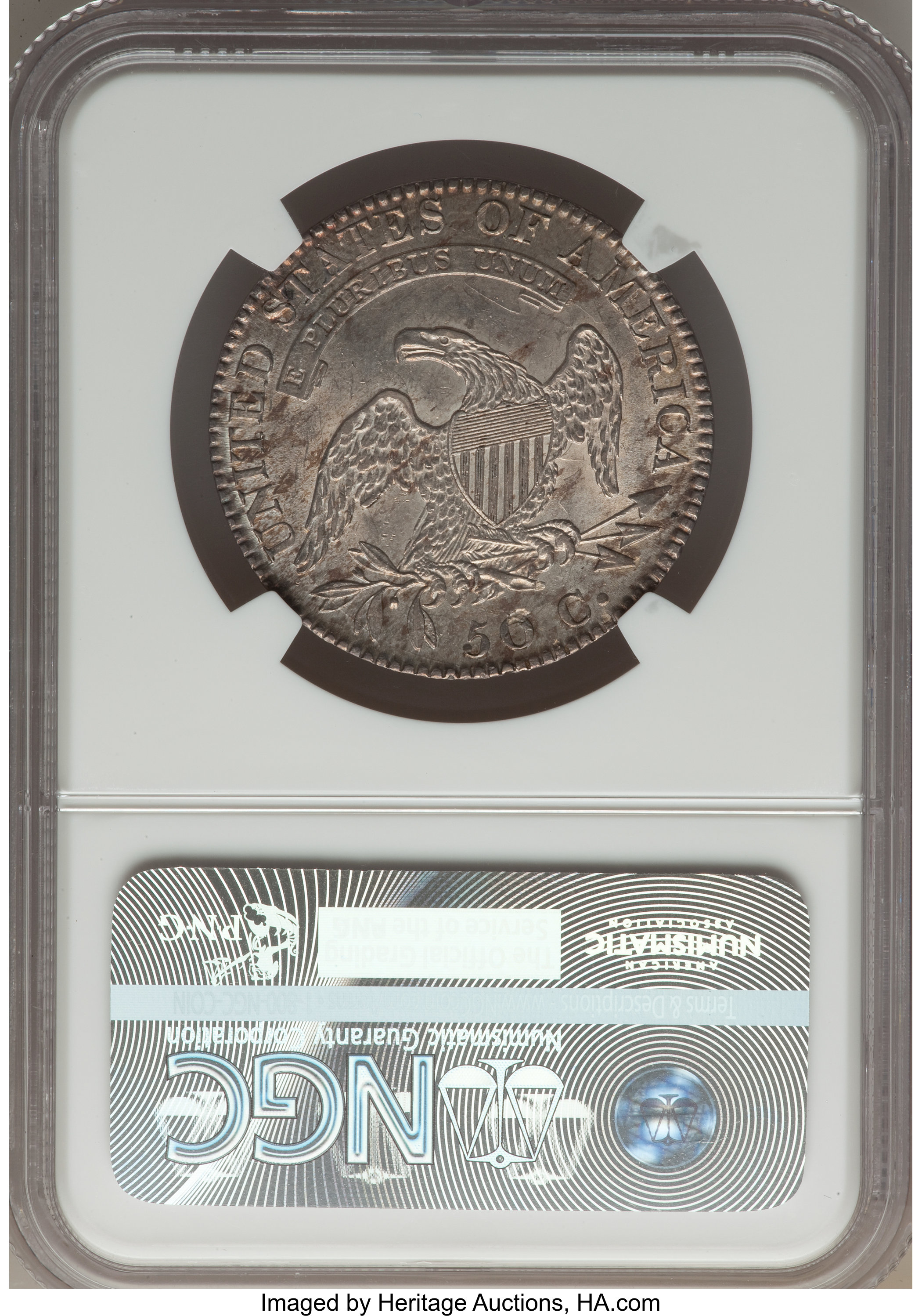 1823 50c O-107 MS65 thumbnail 9
