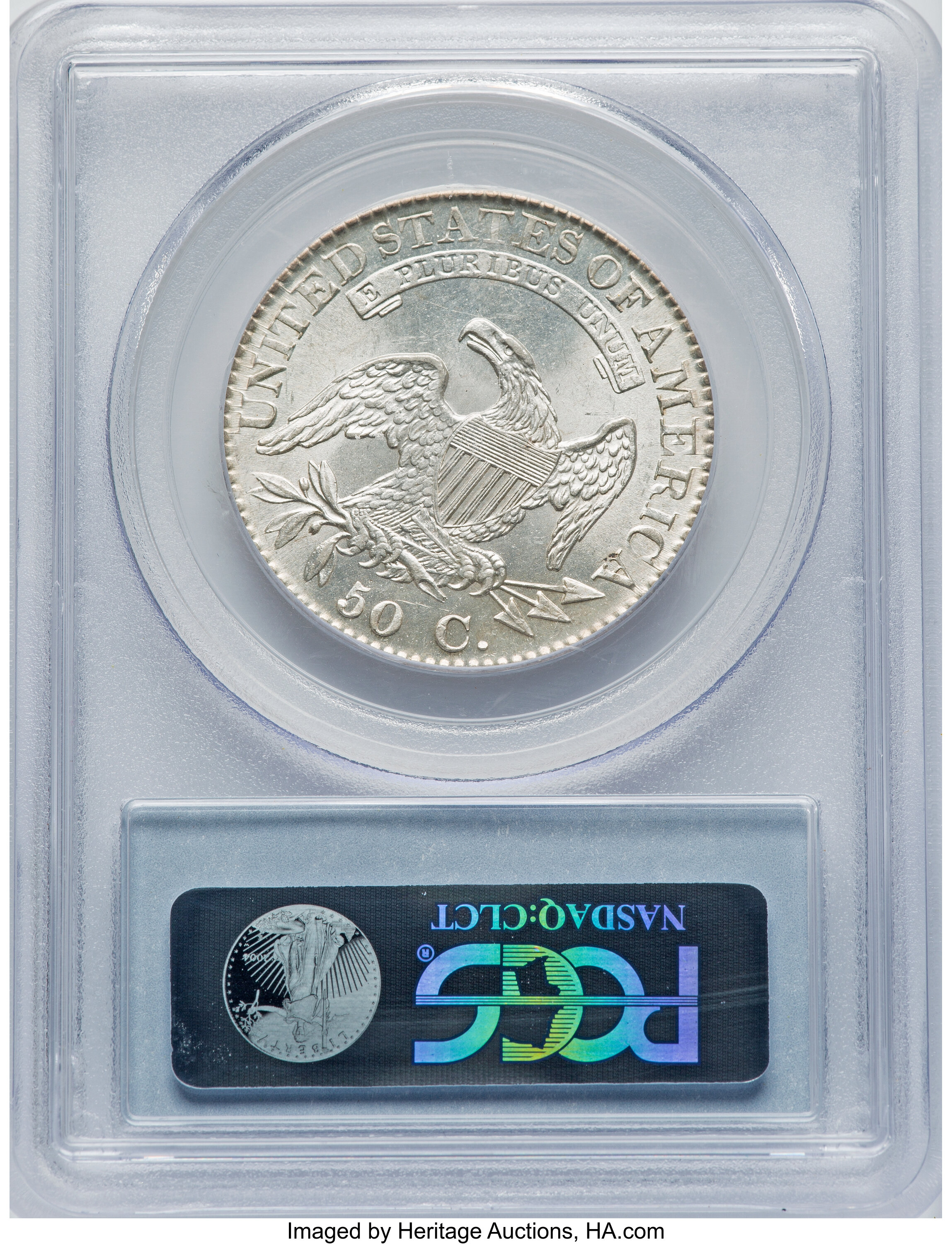 1823 50c O-112 MS60 thumbnail 8
