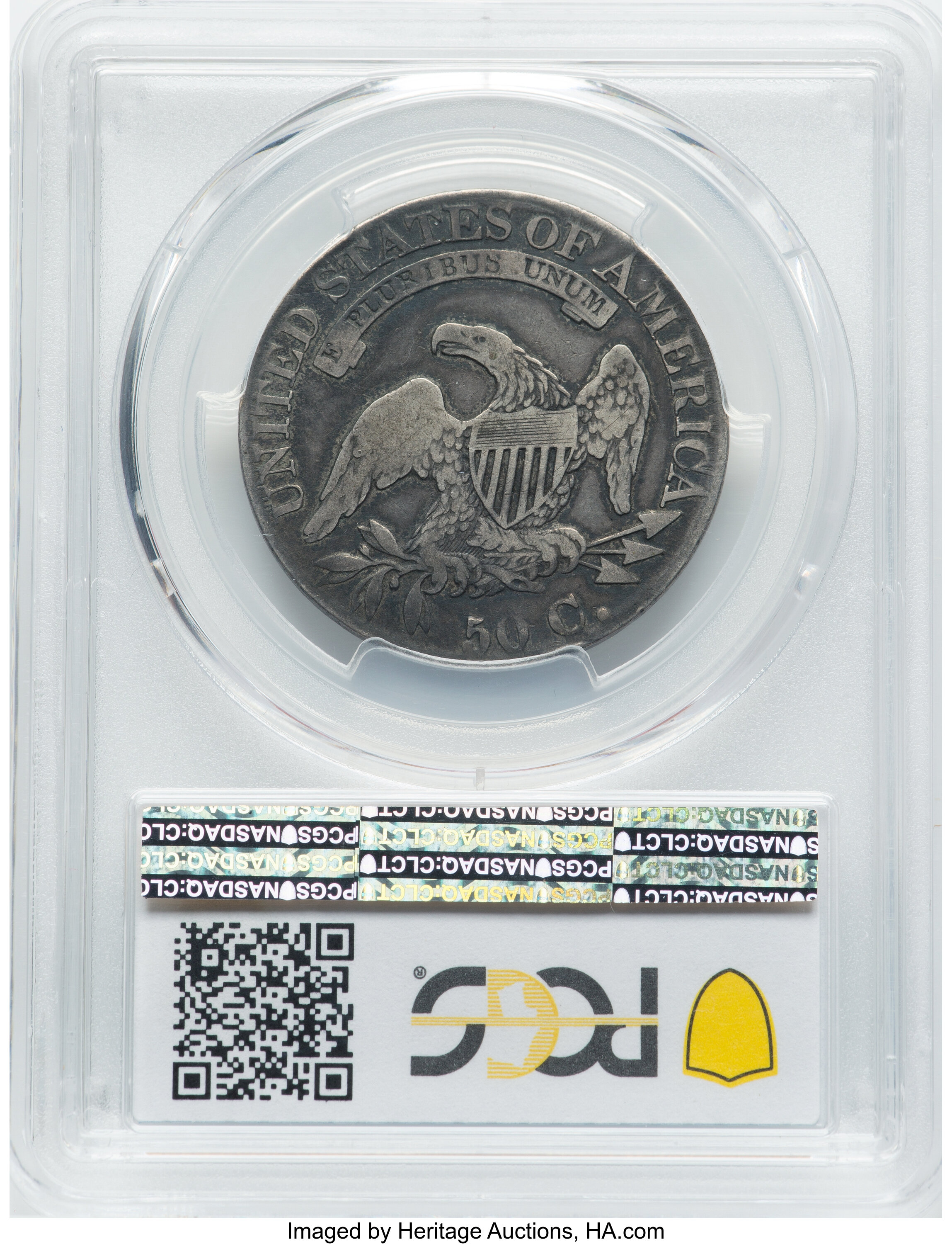 1827 50c Square Base 2, O-137 VF20 thumbnail 6