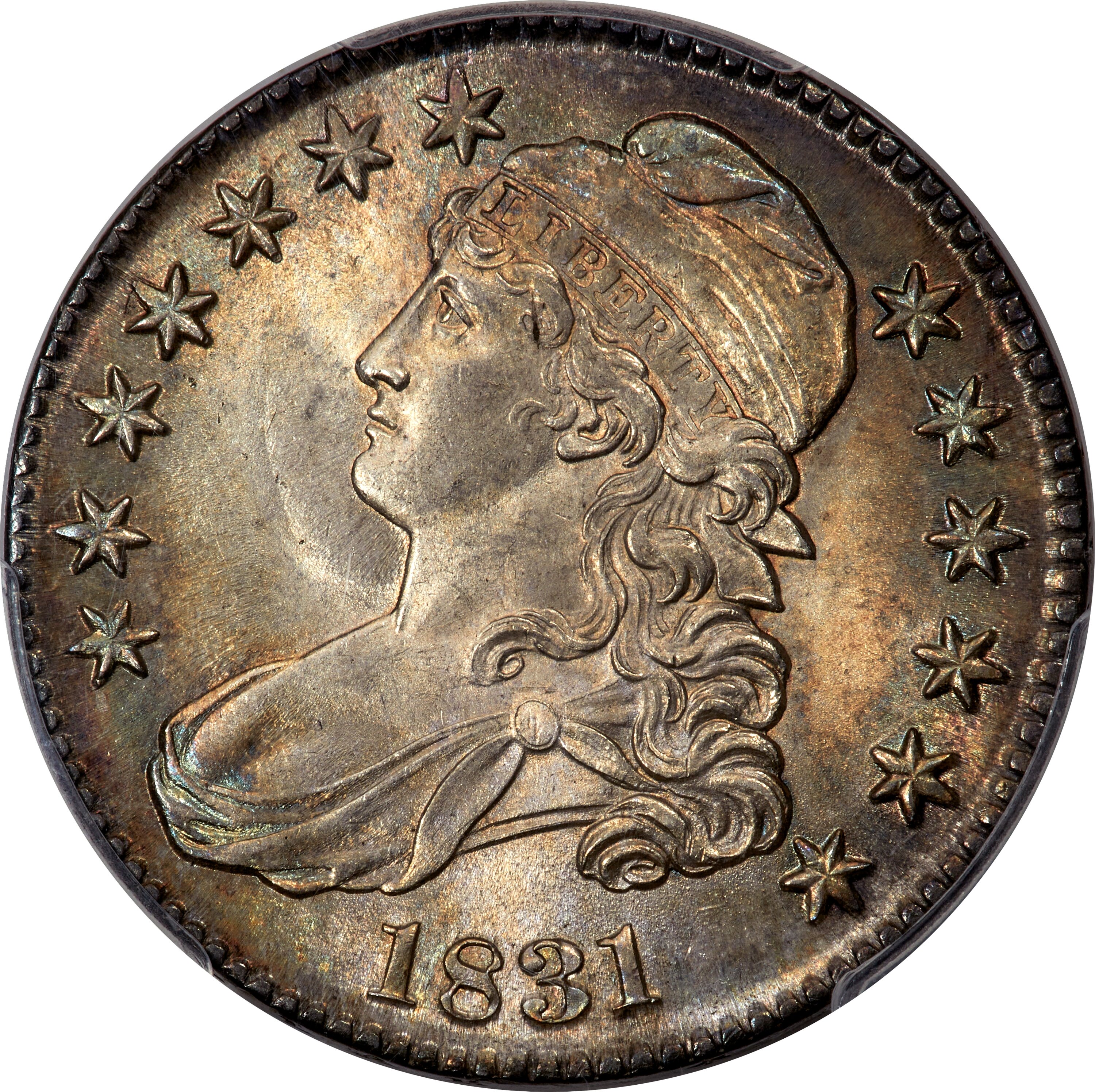 1831 50C O-103, R.1, MS65 PCGS. CAC....