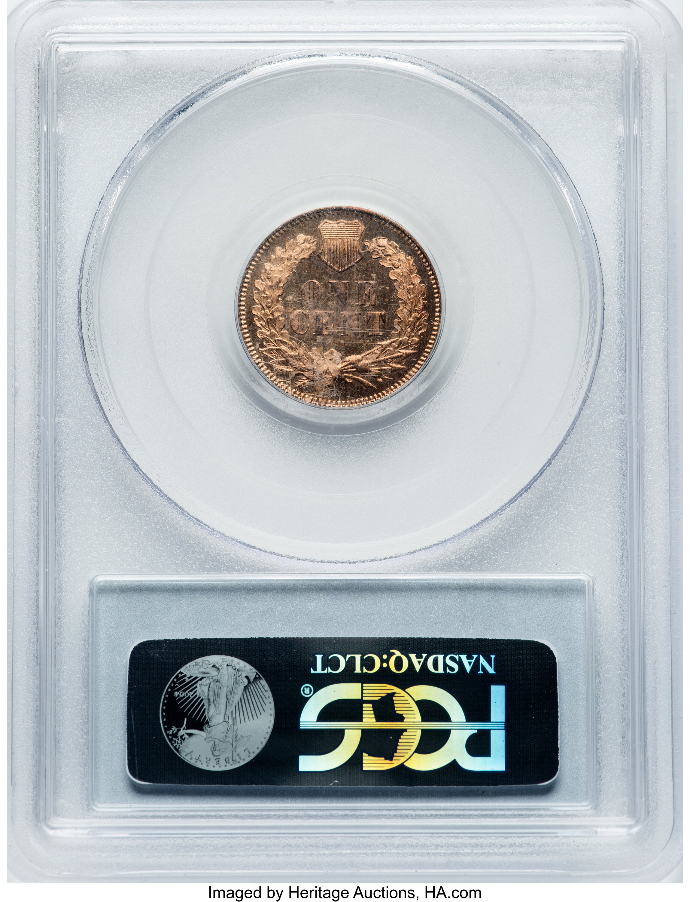 1878 1c PR RD CAM PR64 RD CAM CAC thumbnail 3