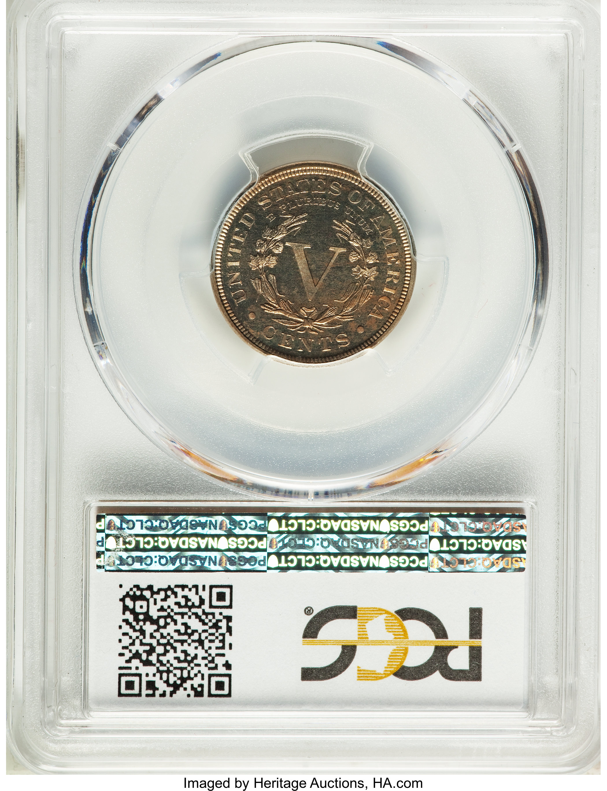 1897 5c PR CAM PR67 CAM CAC thumbnail 9