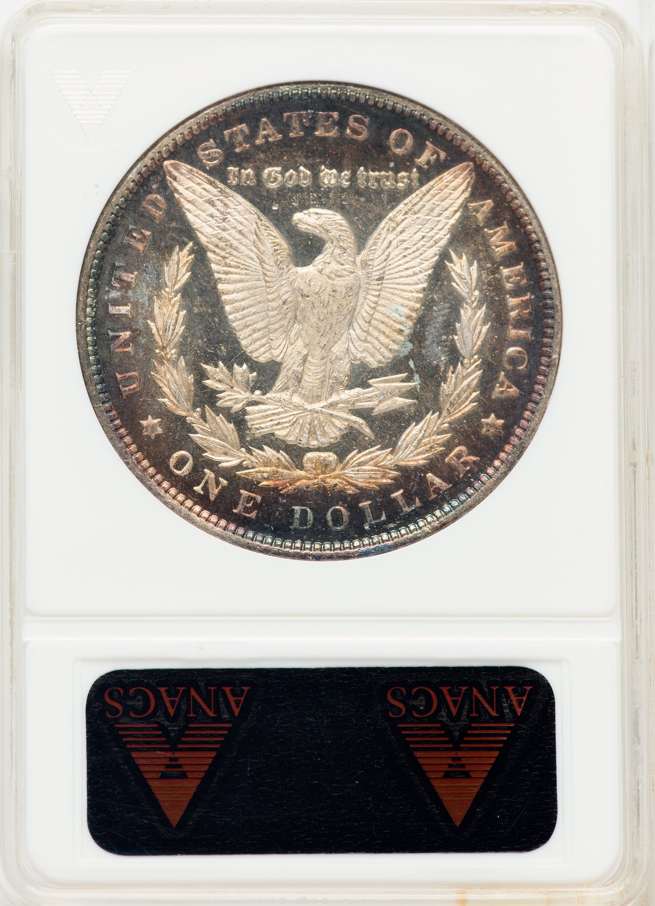1890 $1  MS DMPL MS64 DMPL CAC thumbnail 4