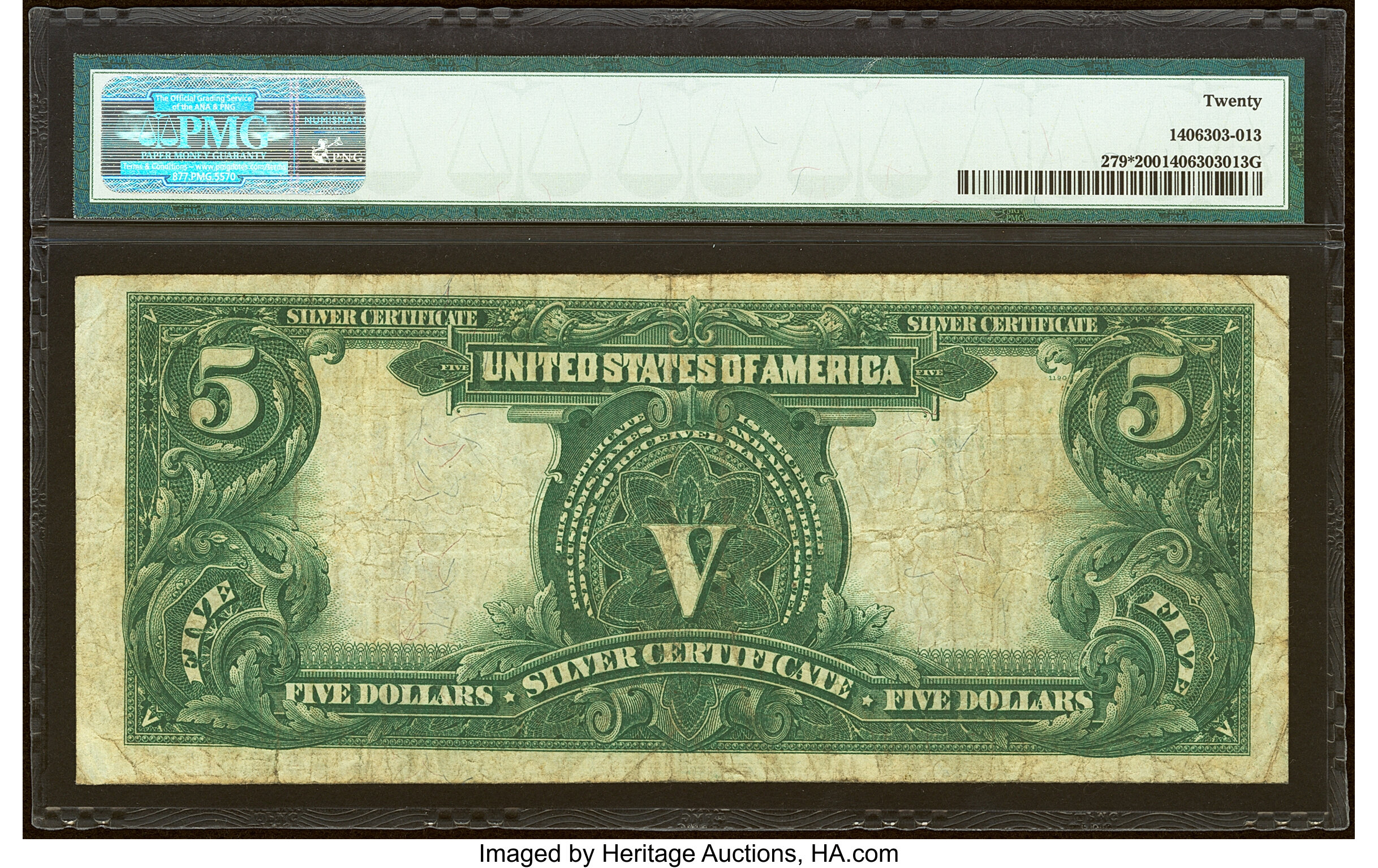 1899 $5  Star Replacement (Fr. 279*) thumbnail 8