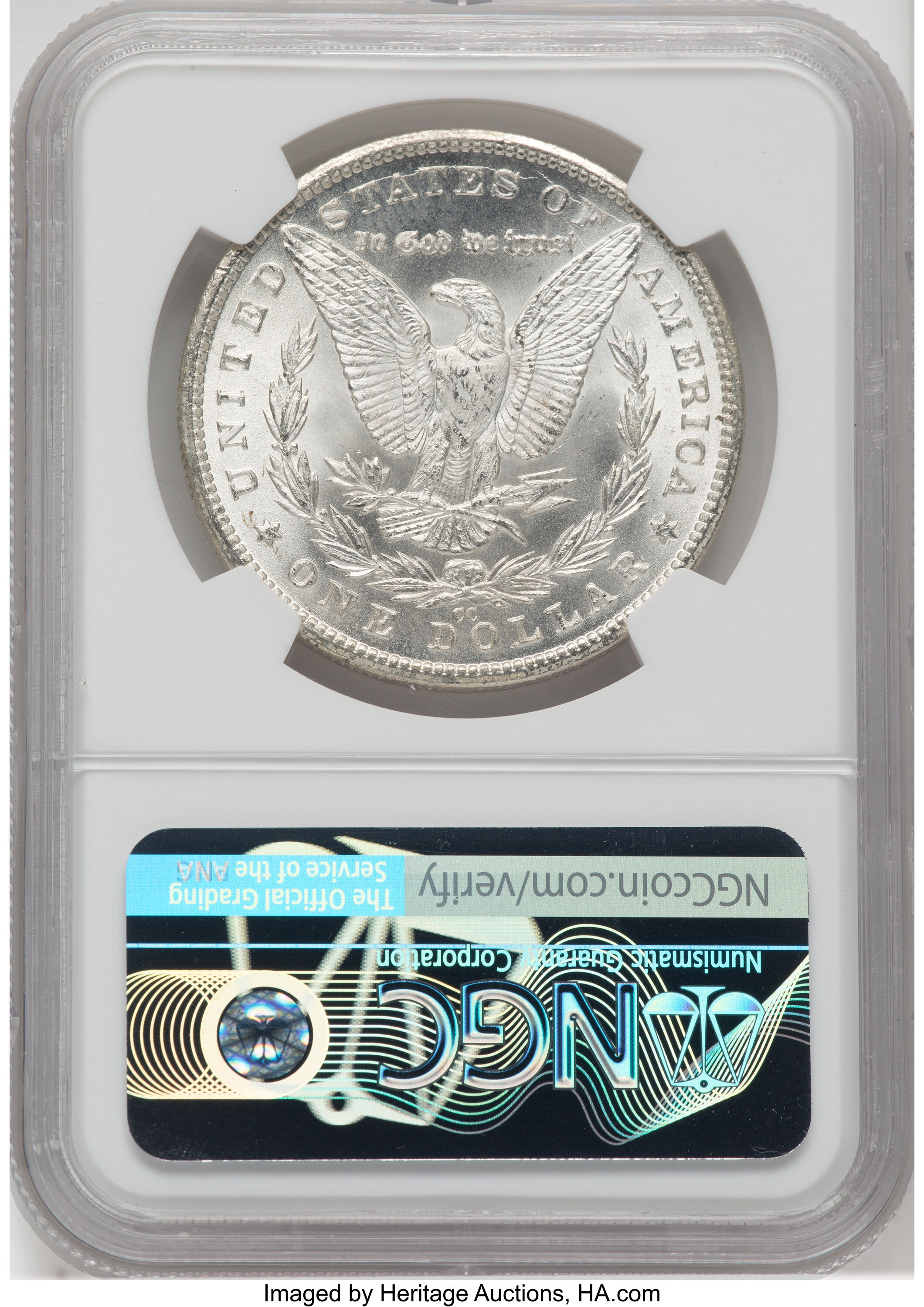 1881-CC $1  Doubled 88, VAM-2 MS64 thumbnail 2