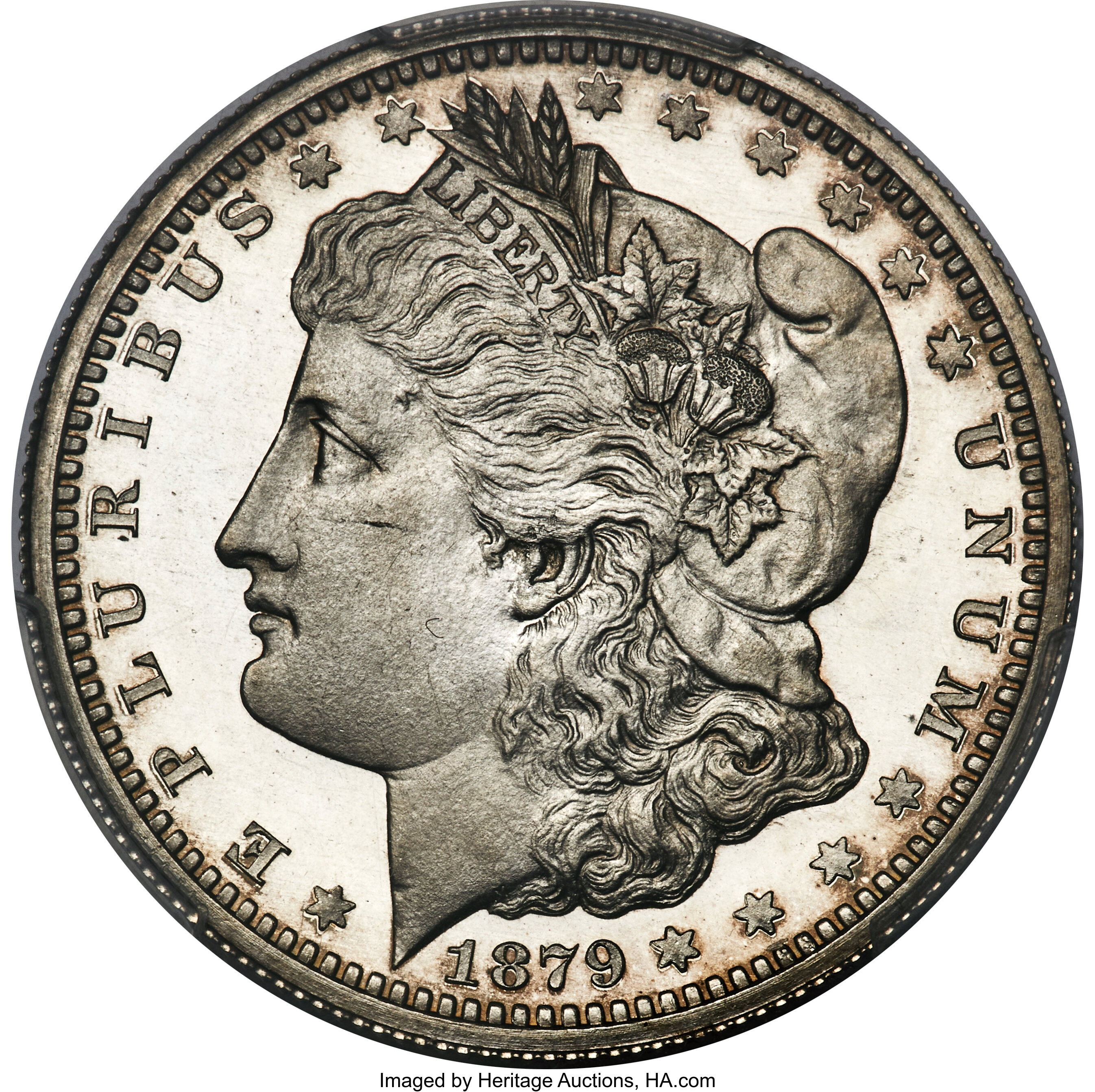 1879 50C Morgan Half Dollar, Judd-1599, Pollock-1794, High R.6, PR64+ Cameo PCGS. CAC....