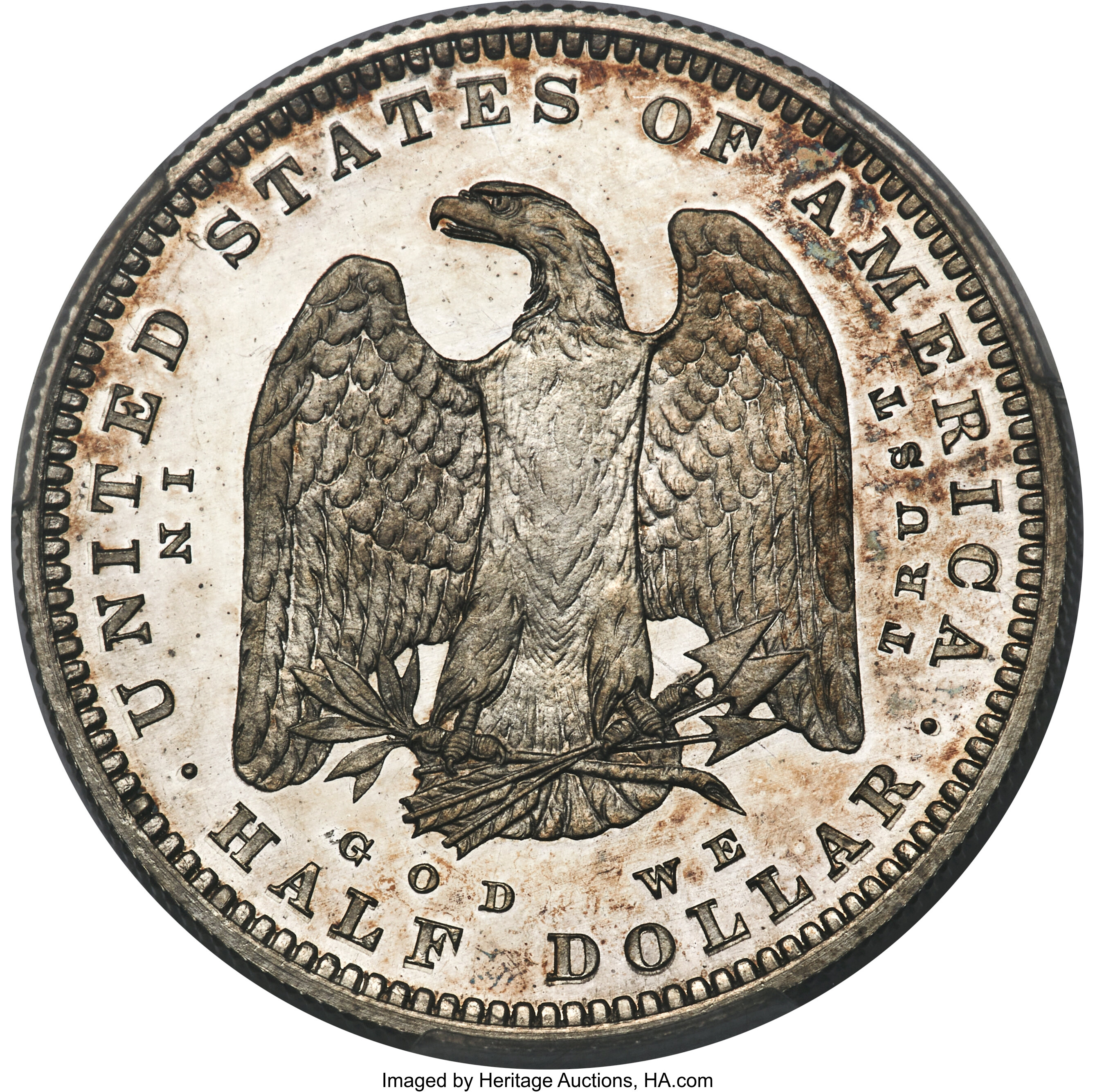 1879 P50c Silver, J-1599 PR CAM thumbnail 6