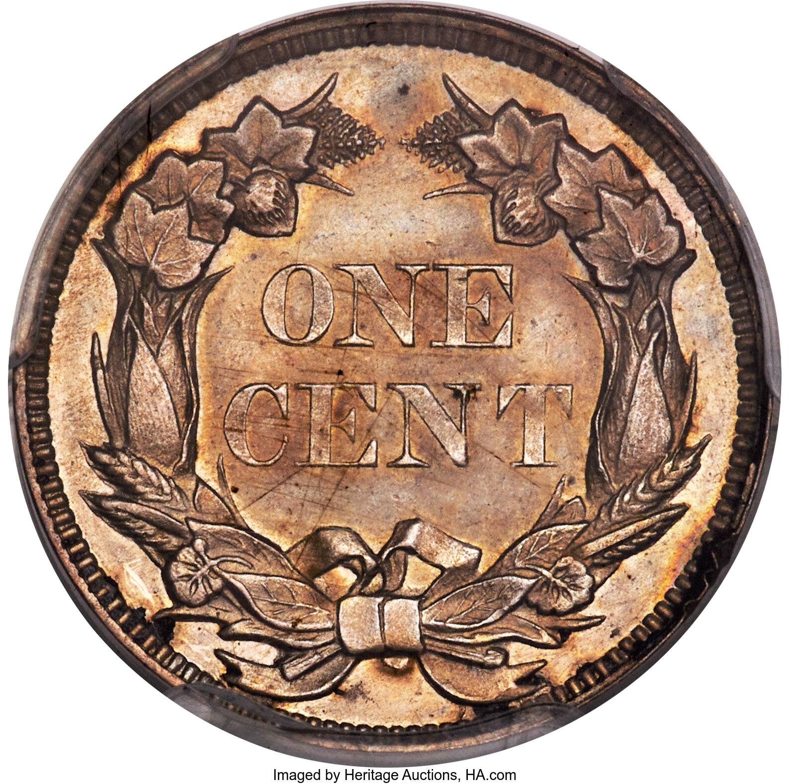 1856 1c Flying Eagle, S-PR2 PR thumbnail 3