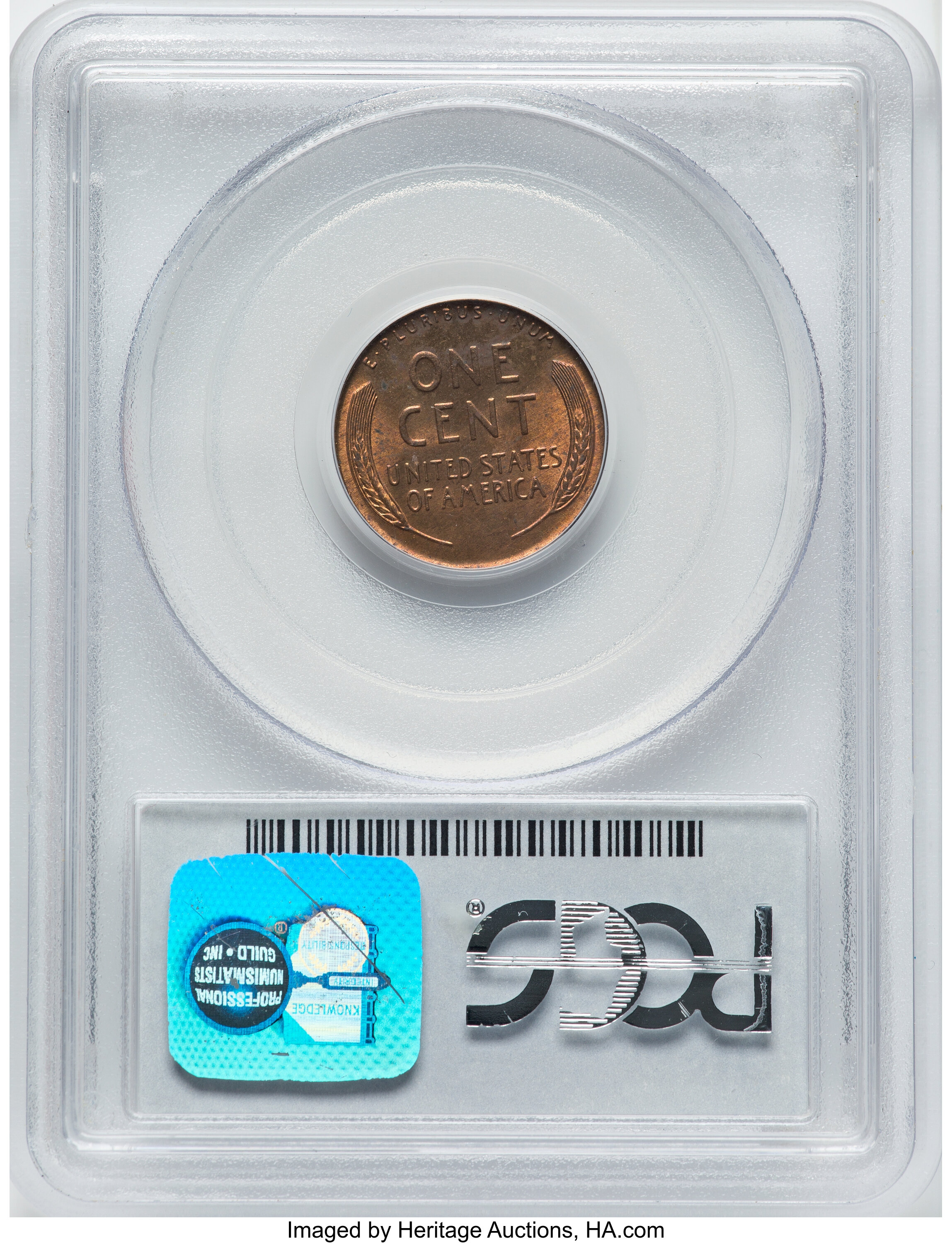 1955 1c Doubled Die Obverse, FS-101 MS RD MS64 RD thumbnail 15