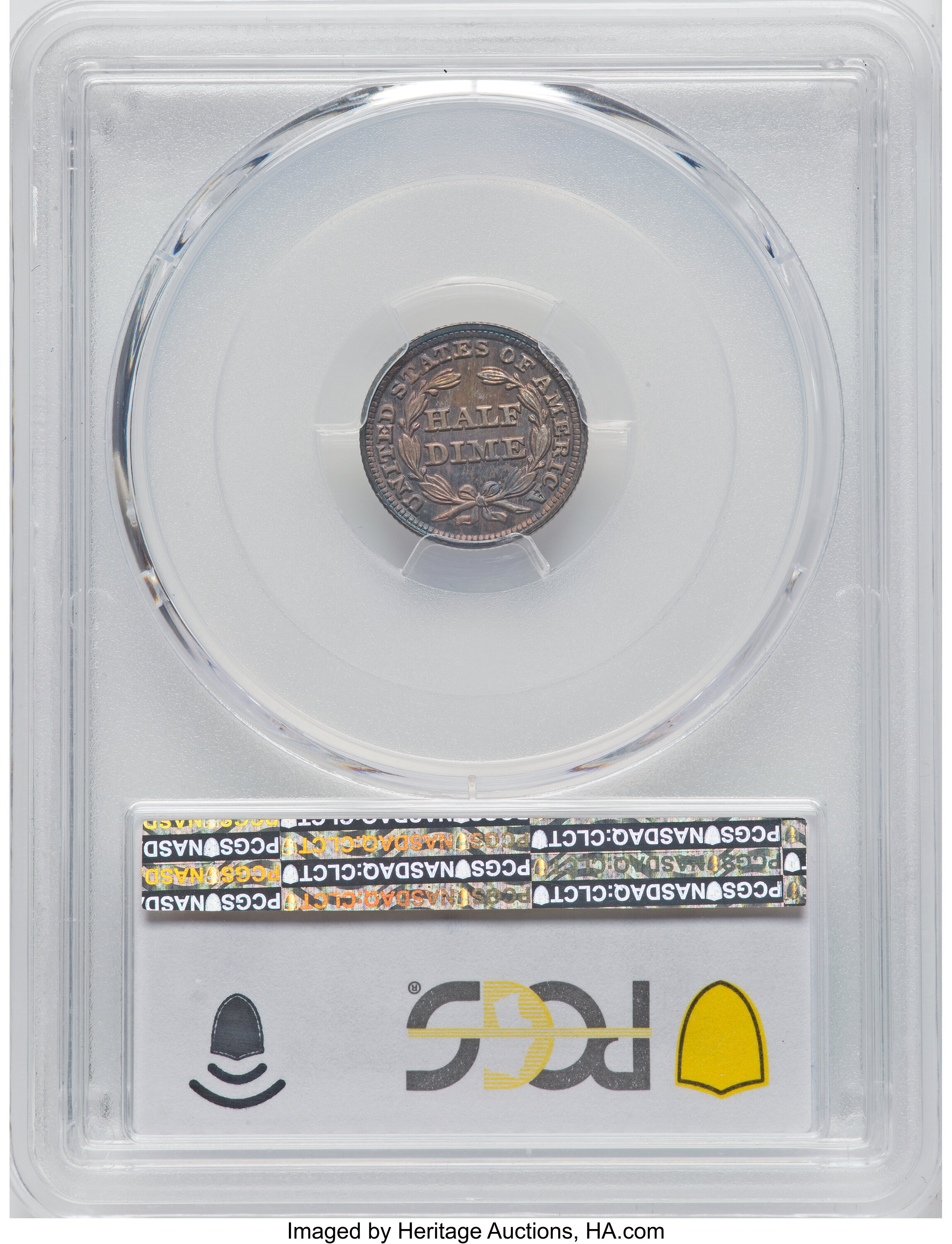 1849/6 H10c Overdate, FS-301 MS64 thumbnail 5