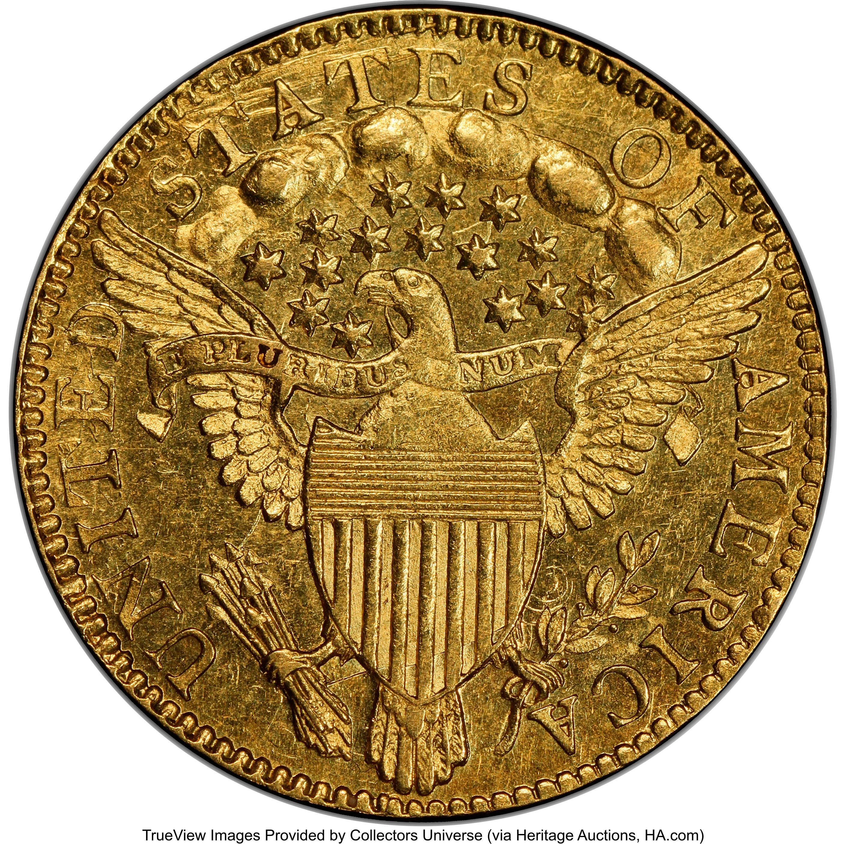 1796 $2 1/2 Stars Obverse XF40 thumbnail 25