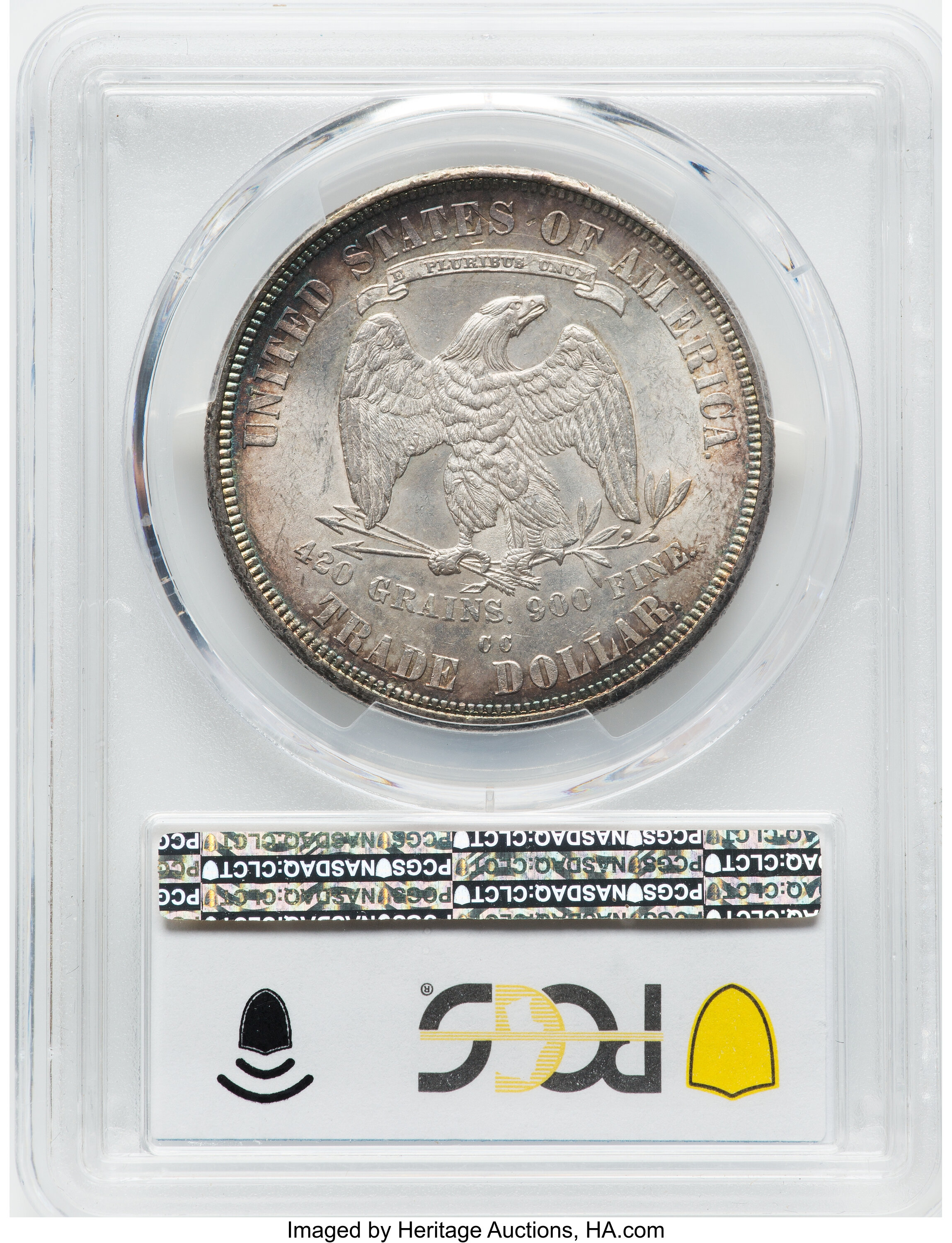1876-CC Trade$ Obverse I, Reverse II AG2 thumbnail 23
