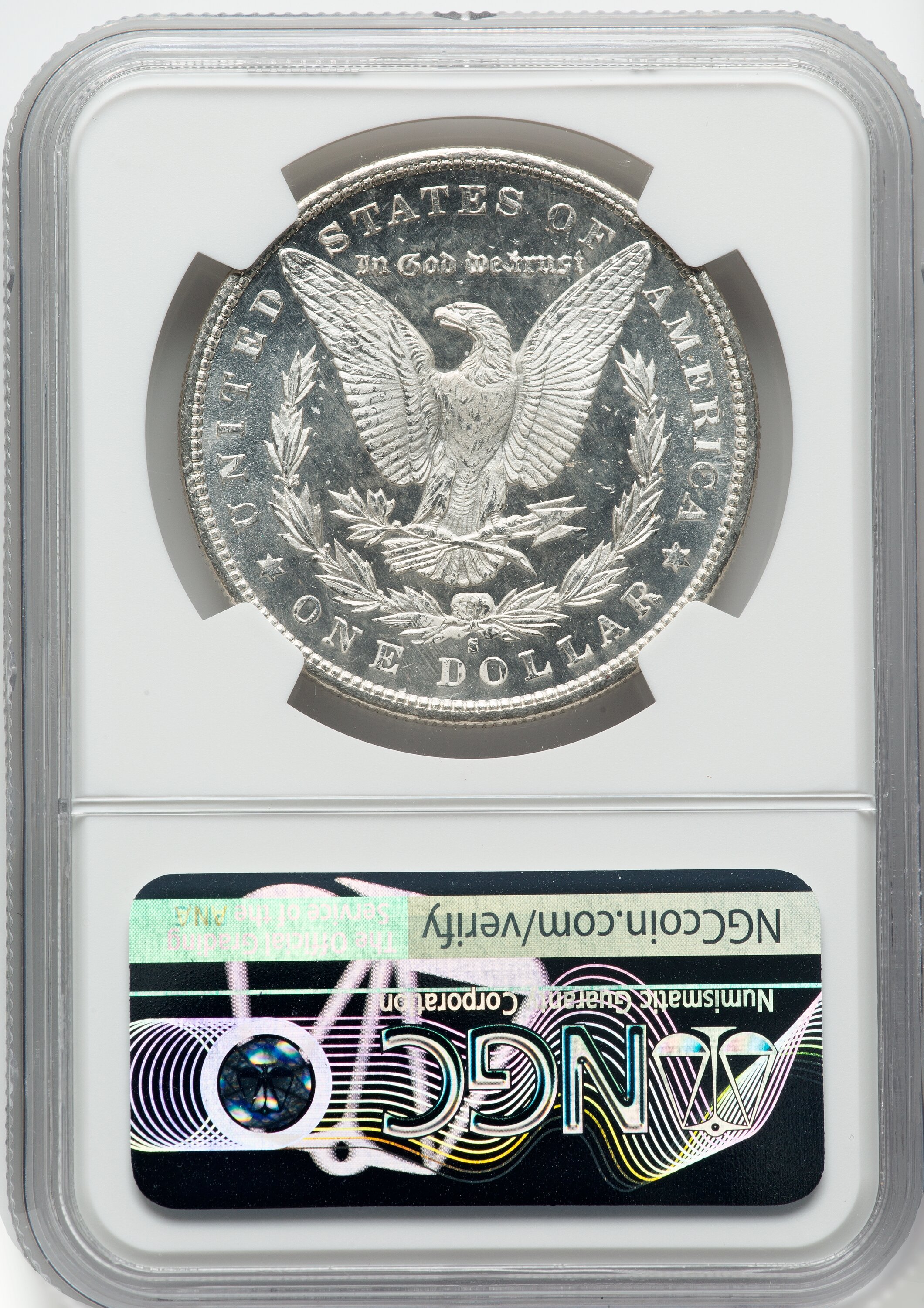 1880/9-S $1  Overdate, VAM-11 MS DMPL MS66 DMPL thumbnail 5