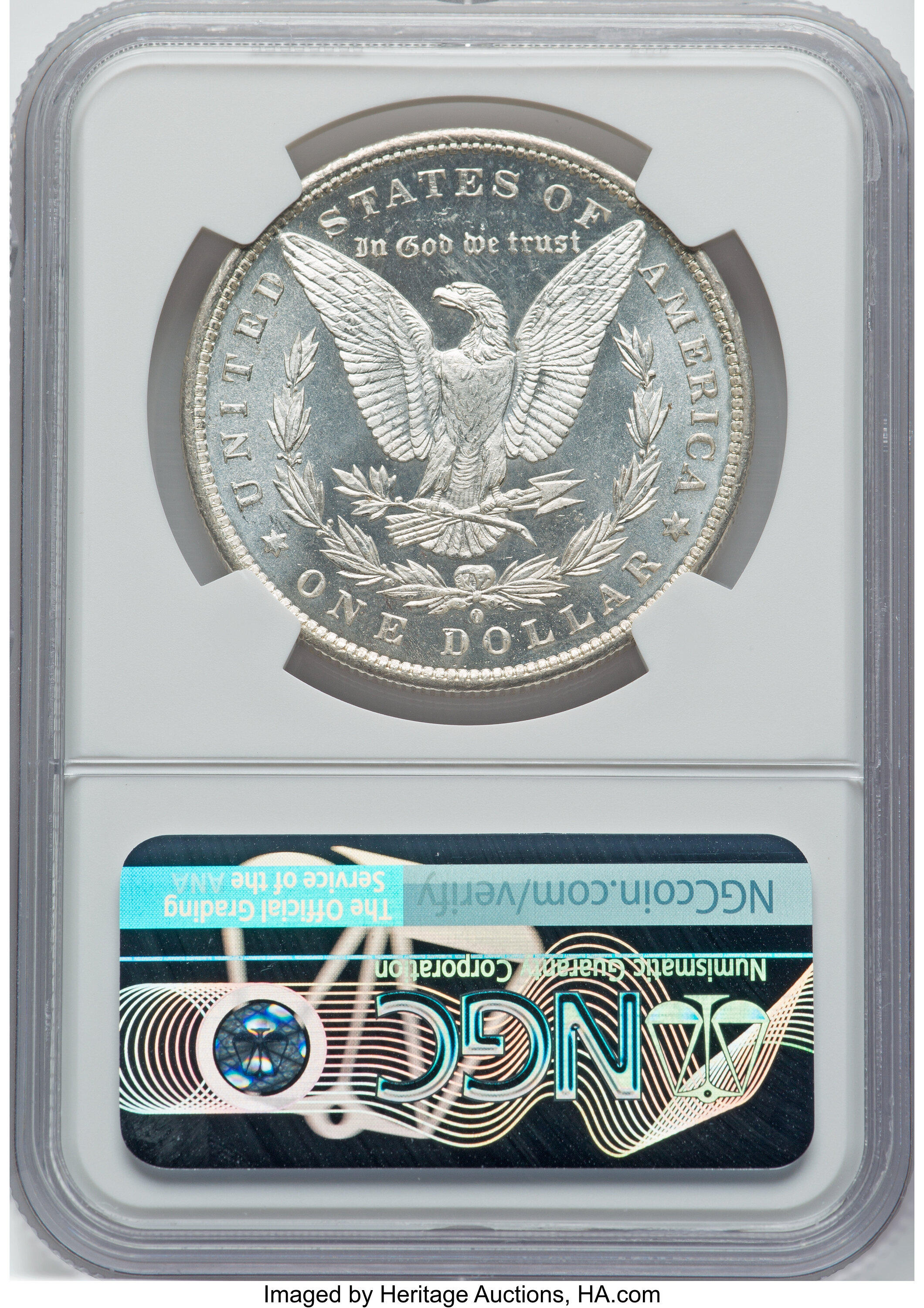 1884-O/O $1  Repunched Mintmark, VAM-6 MS DMPL MS61 DMPL CAC thumbnail 22