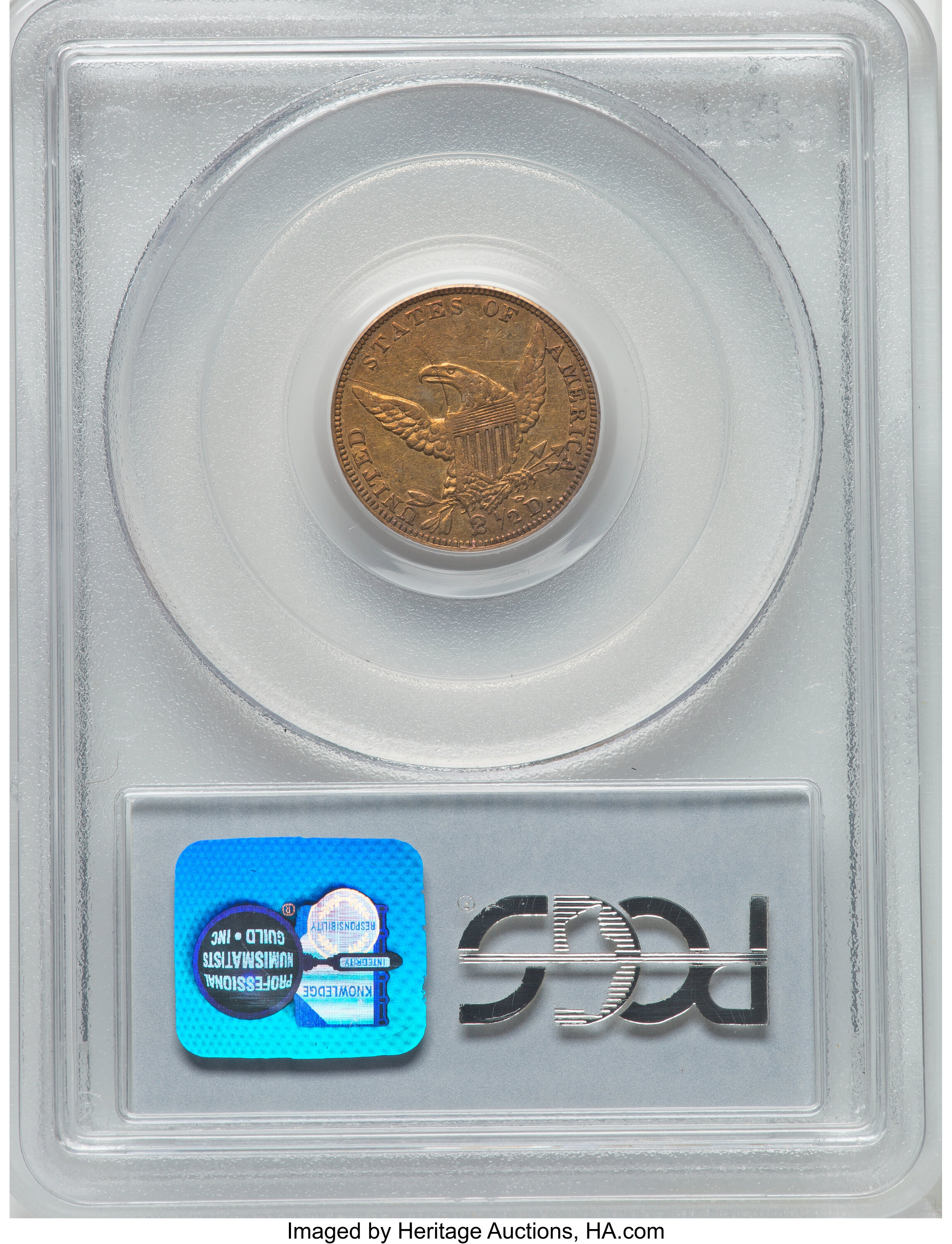 1839/8-C $2 1/2 Recut Date, HM-1 VF20 thumbnail 2