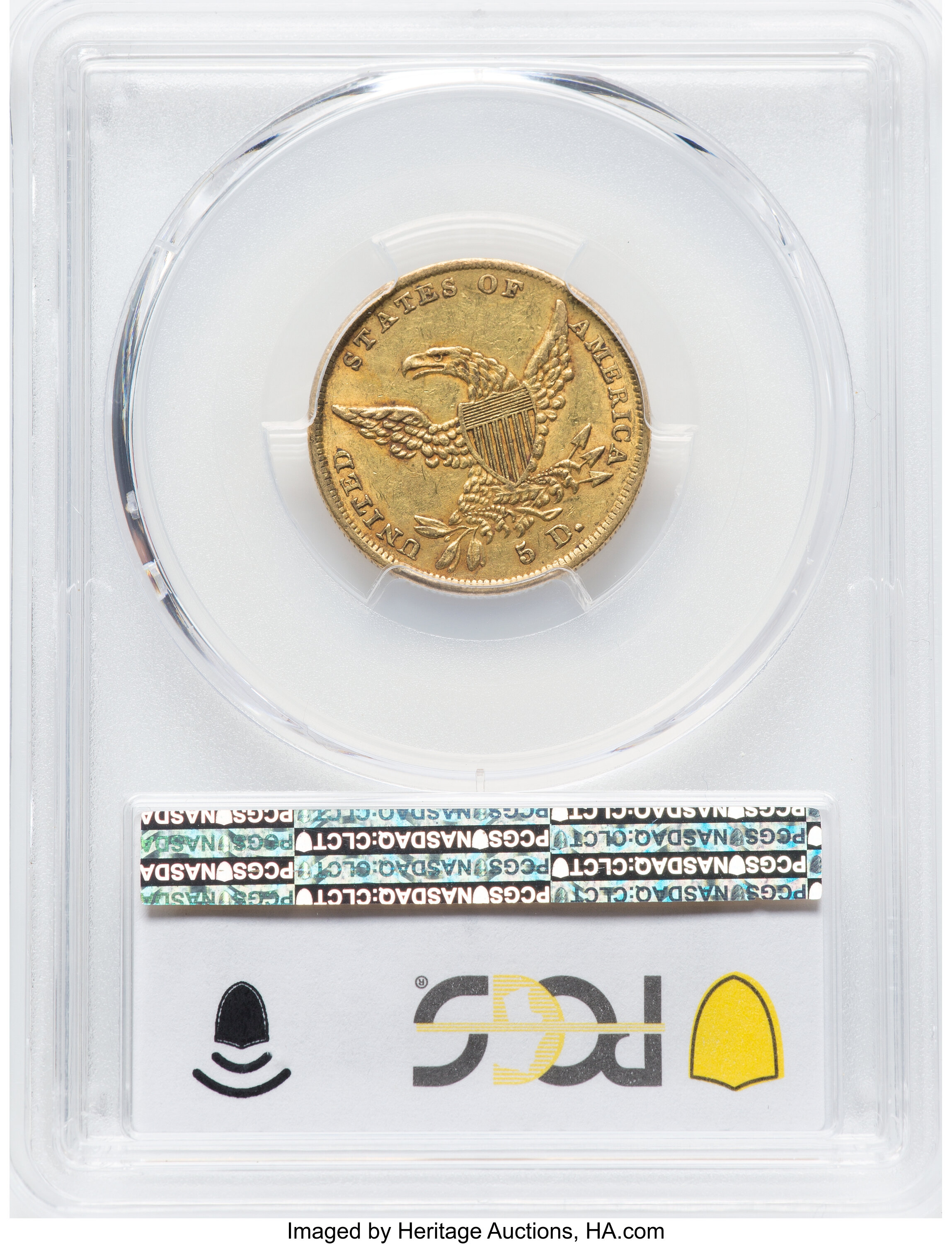1838 $5  HM-1 VG10 thumbnail 9