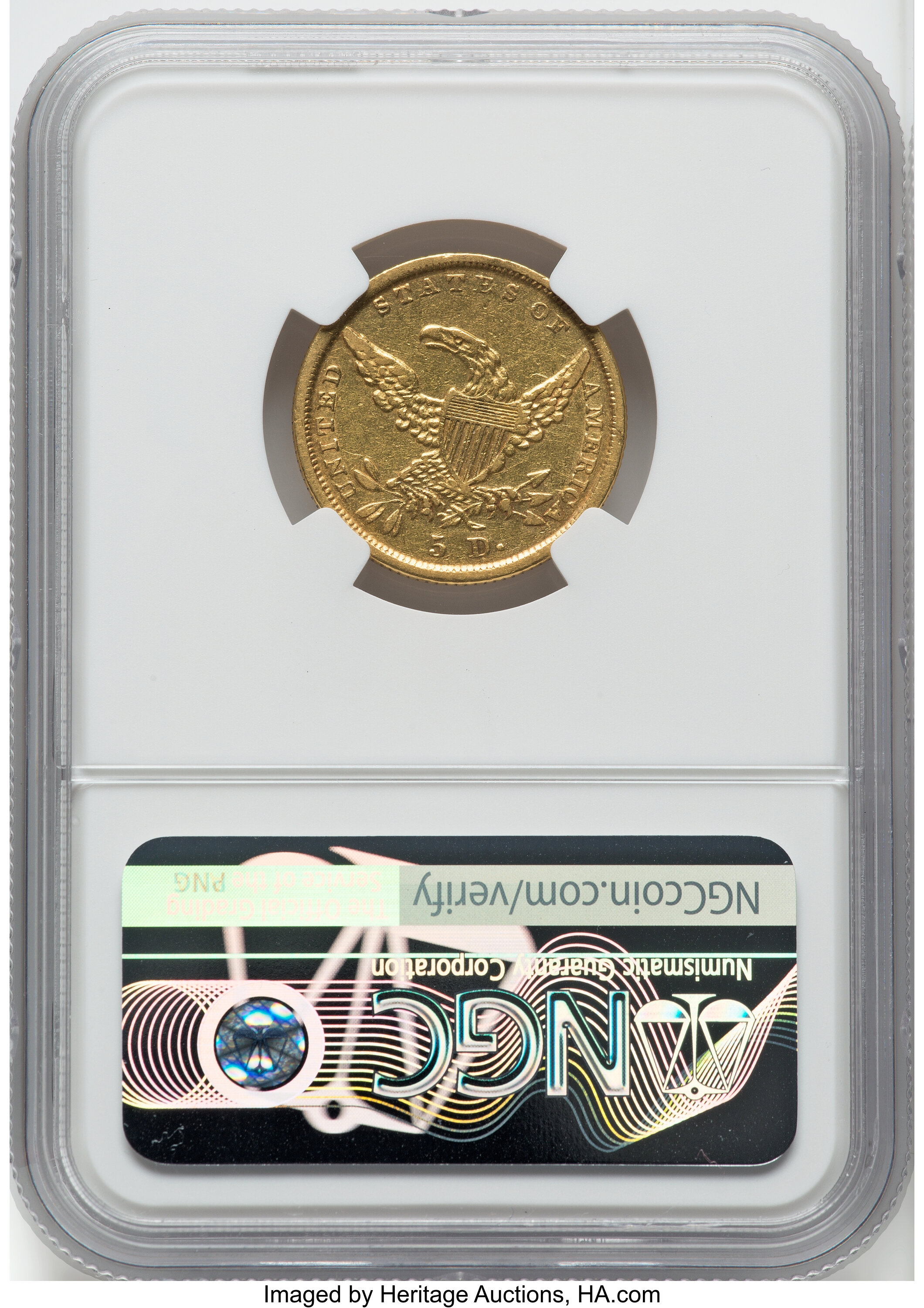 1838-D $5  HM-1 MS thumbnail 20