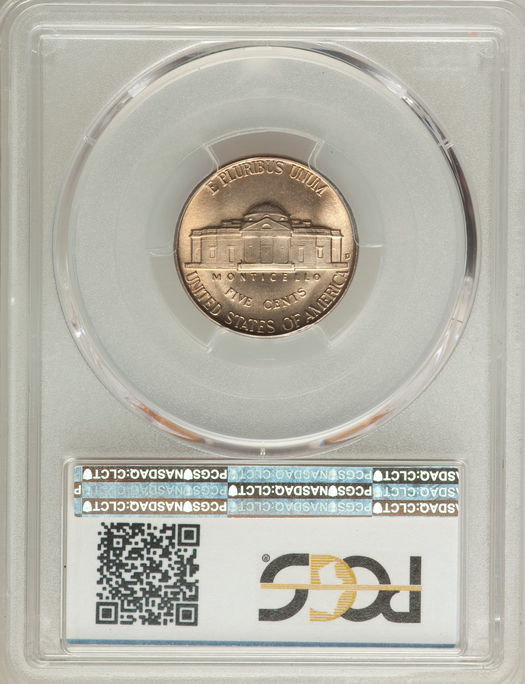 1946-D/D 5c D/Inverted D, FS-501 MS FS MS66 FS thumbnail 2