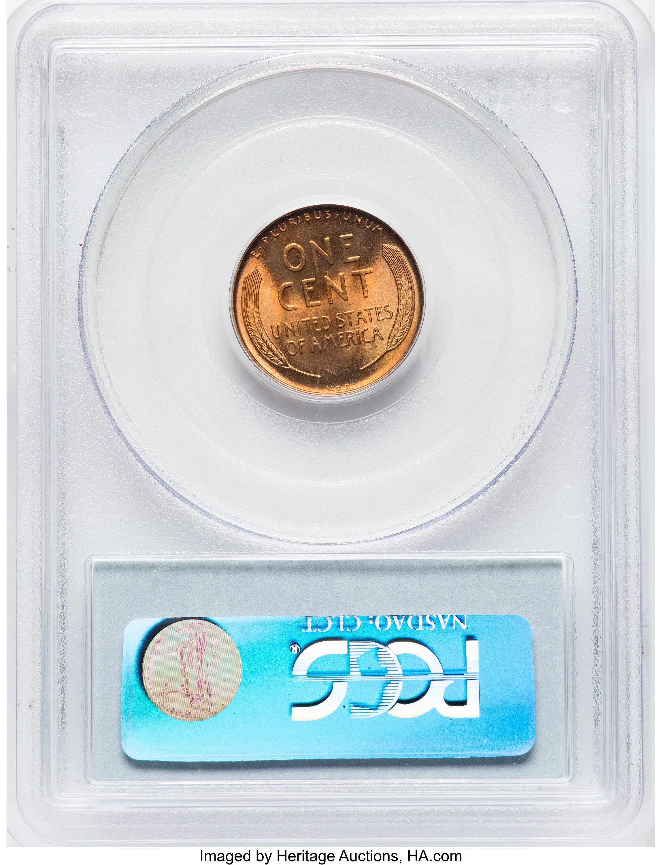 1909 VDB 1c Doubled Die Obverse, FS-1102 MS RD MS62 RD thumbnail 21