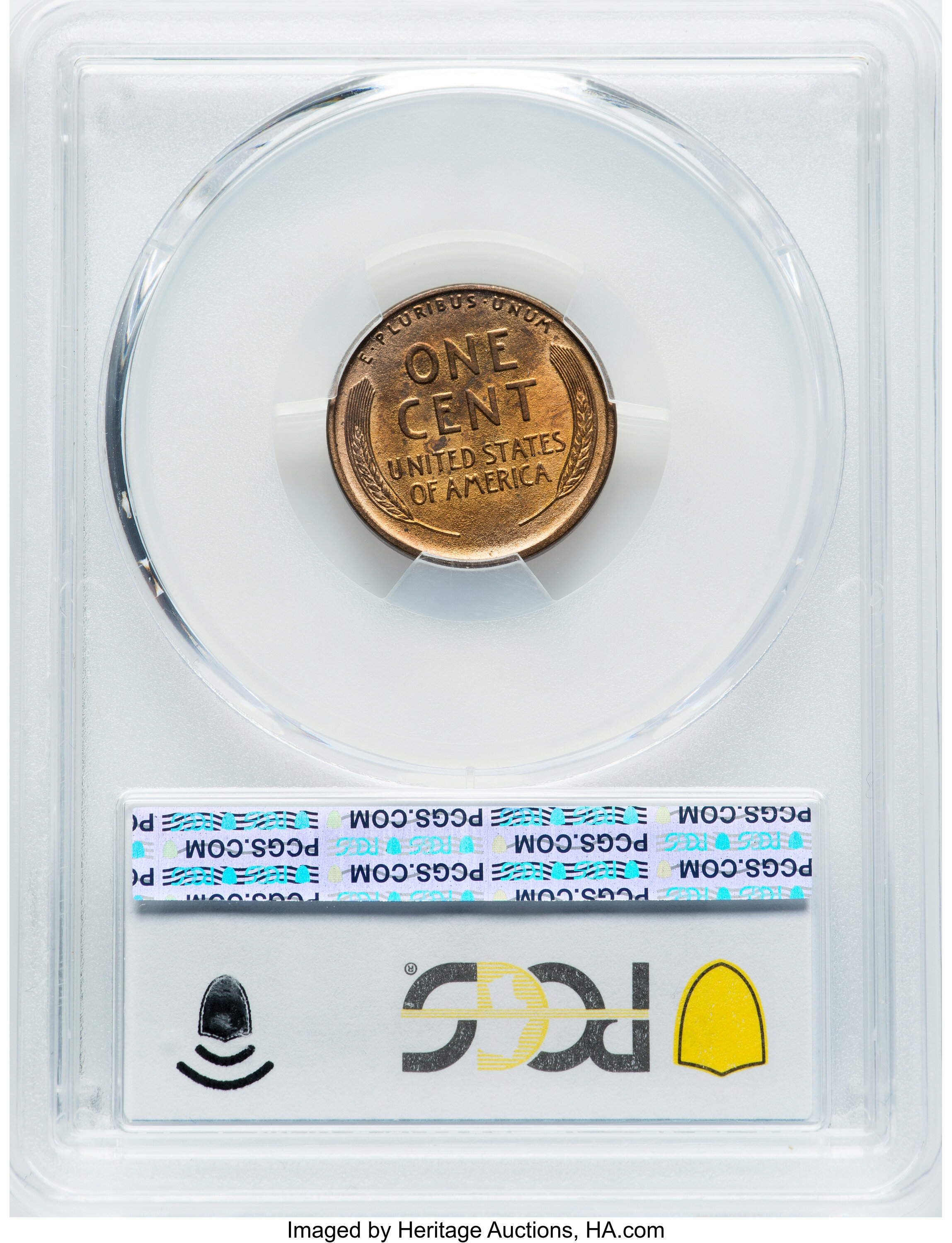 1910-S/S 1c Repunched Mintmark, FS-502 MS RD MS63 RD thumbnail 3