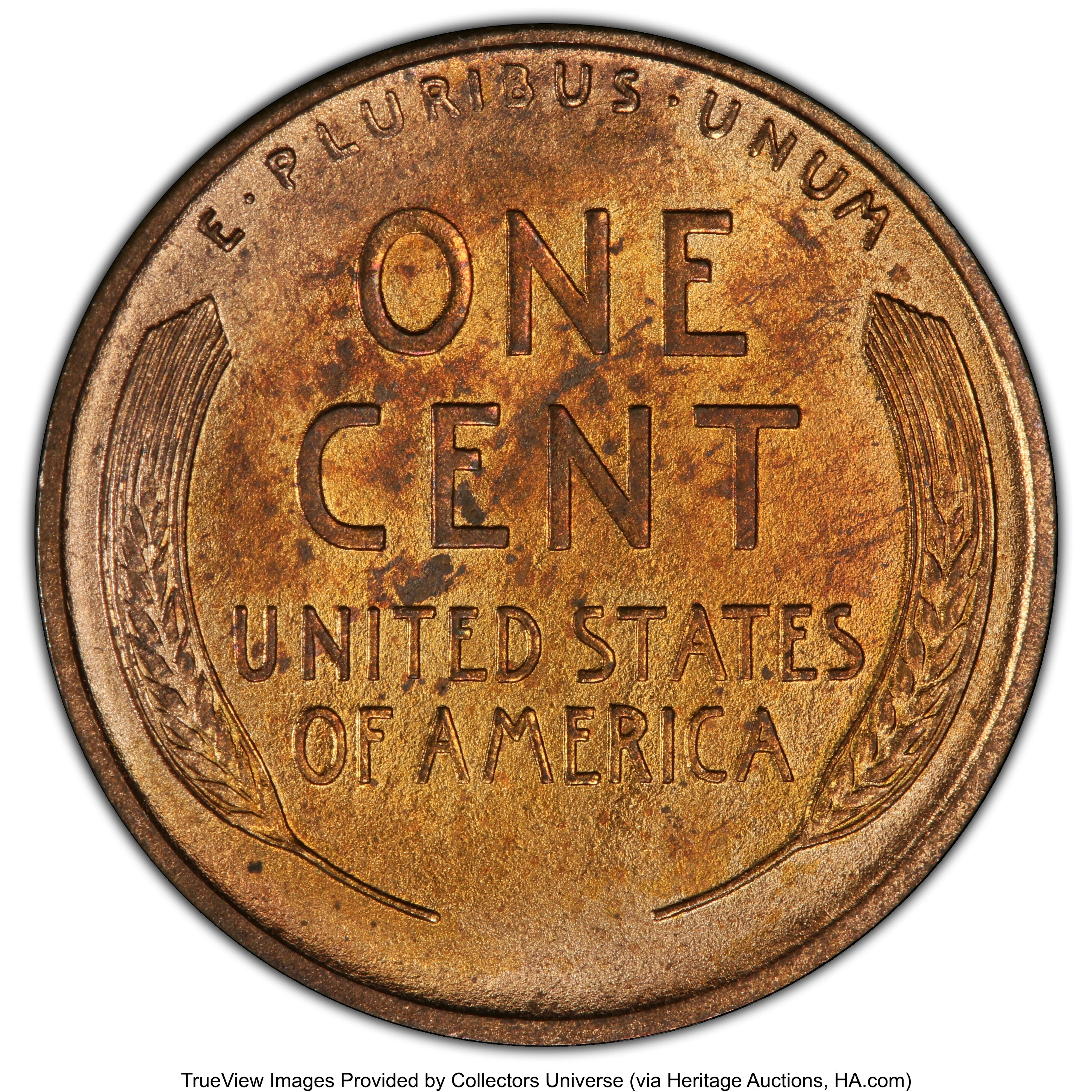 1910-S/S 1c Repunched Mintmark, FS-502 MS RD MS63 RD thumbnail 4