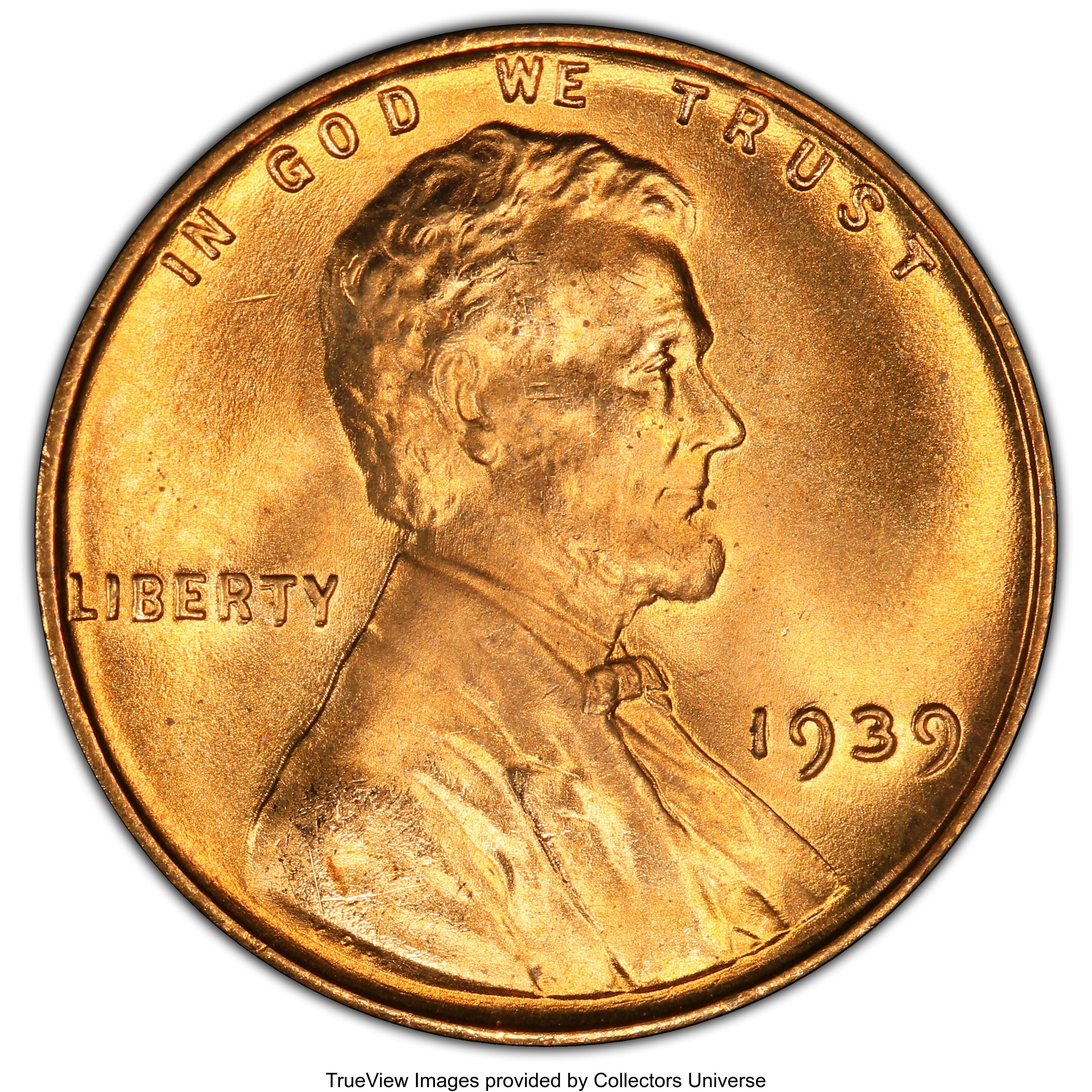 1939 1C Double Die Obverse, FS-101, MS66 Red PCGS. Formerly FS-017. PCGS Population: (16/5 and 0/1+). NGC Census: (0/0 and ...