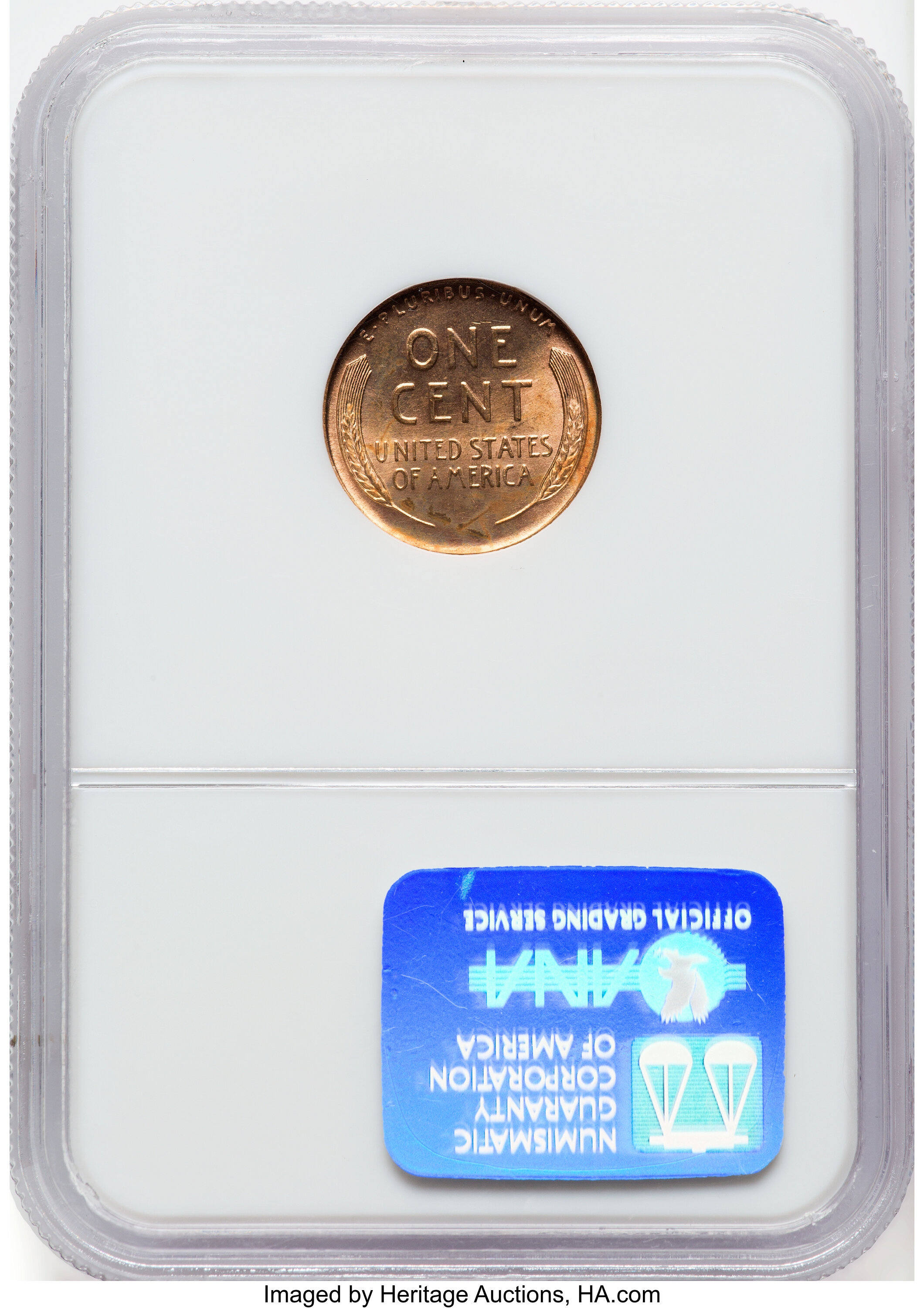 1944-D/S 1c Overmintmark, FS-511 MS RD MS63 RD thumbnail 18