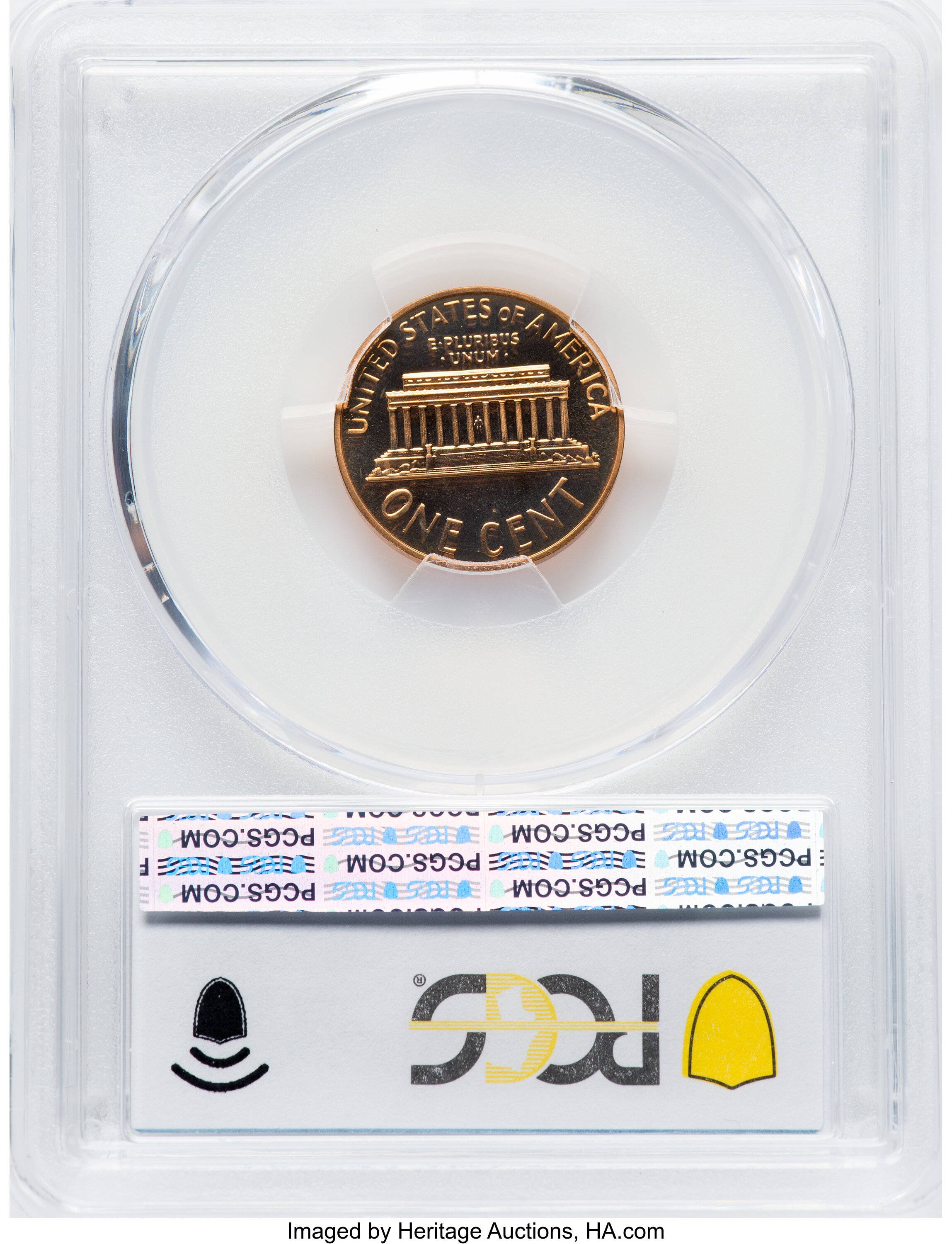 1963 1c Doubled Die Reverse, FS-801 PR RD thumbnail 11