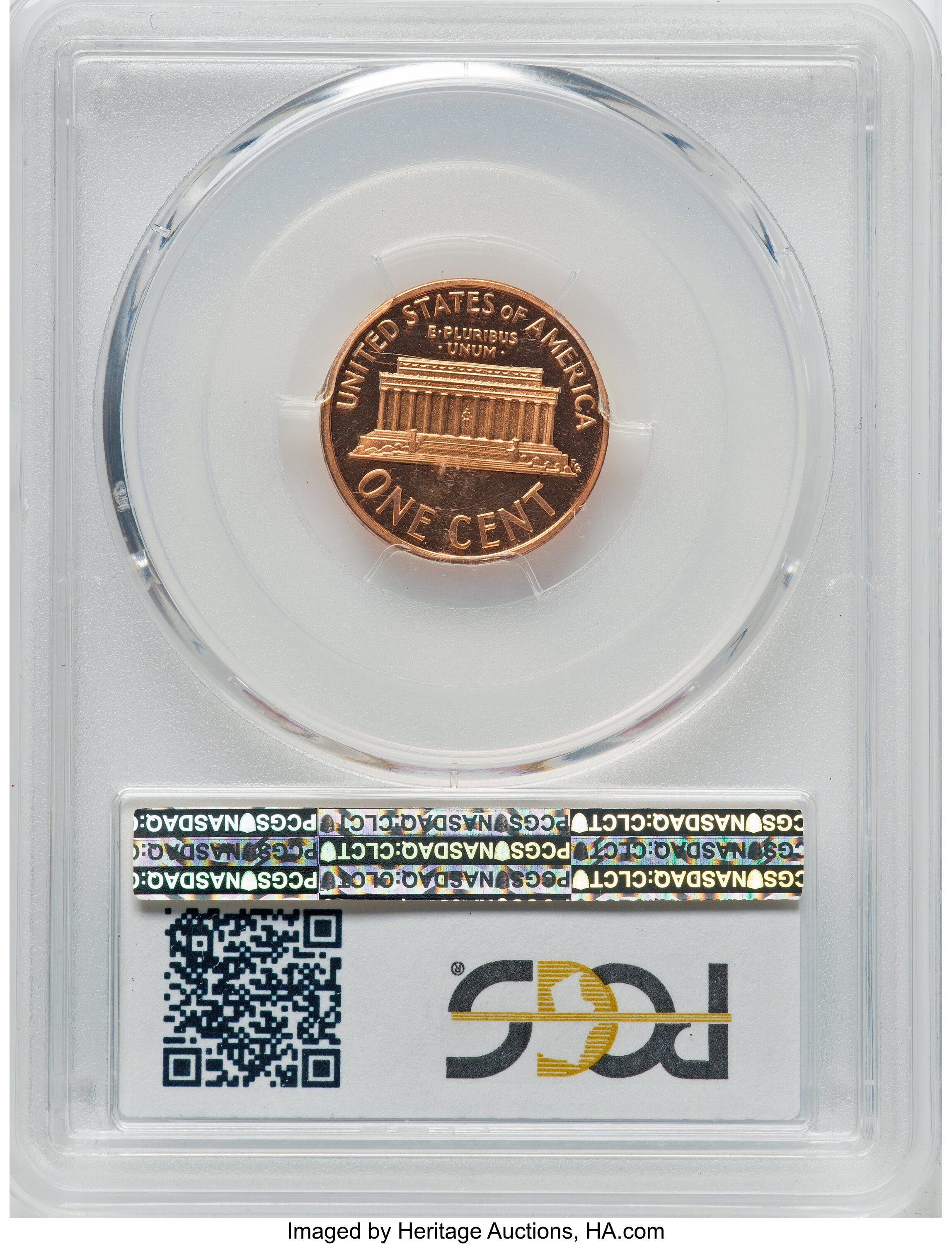 Lincoln Cent 1c Memorial Reverse, Zinc, 1983-2008 PR RD [Type] OGP thumbnail 24