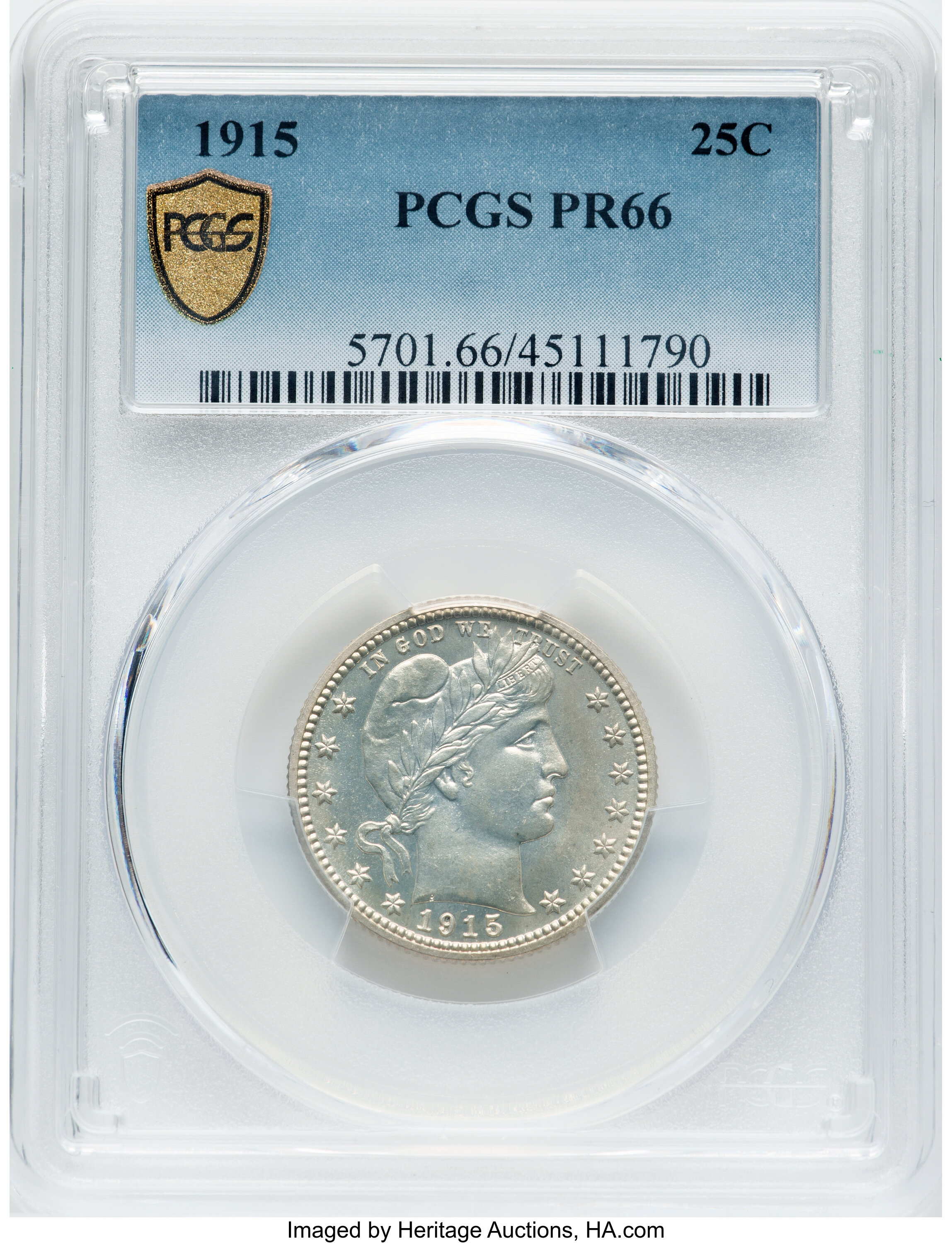 1915 25c PR66 CAC thumbnail 9